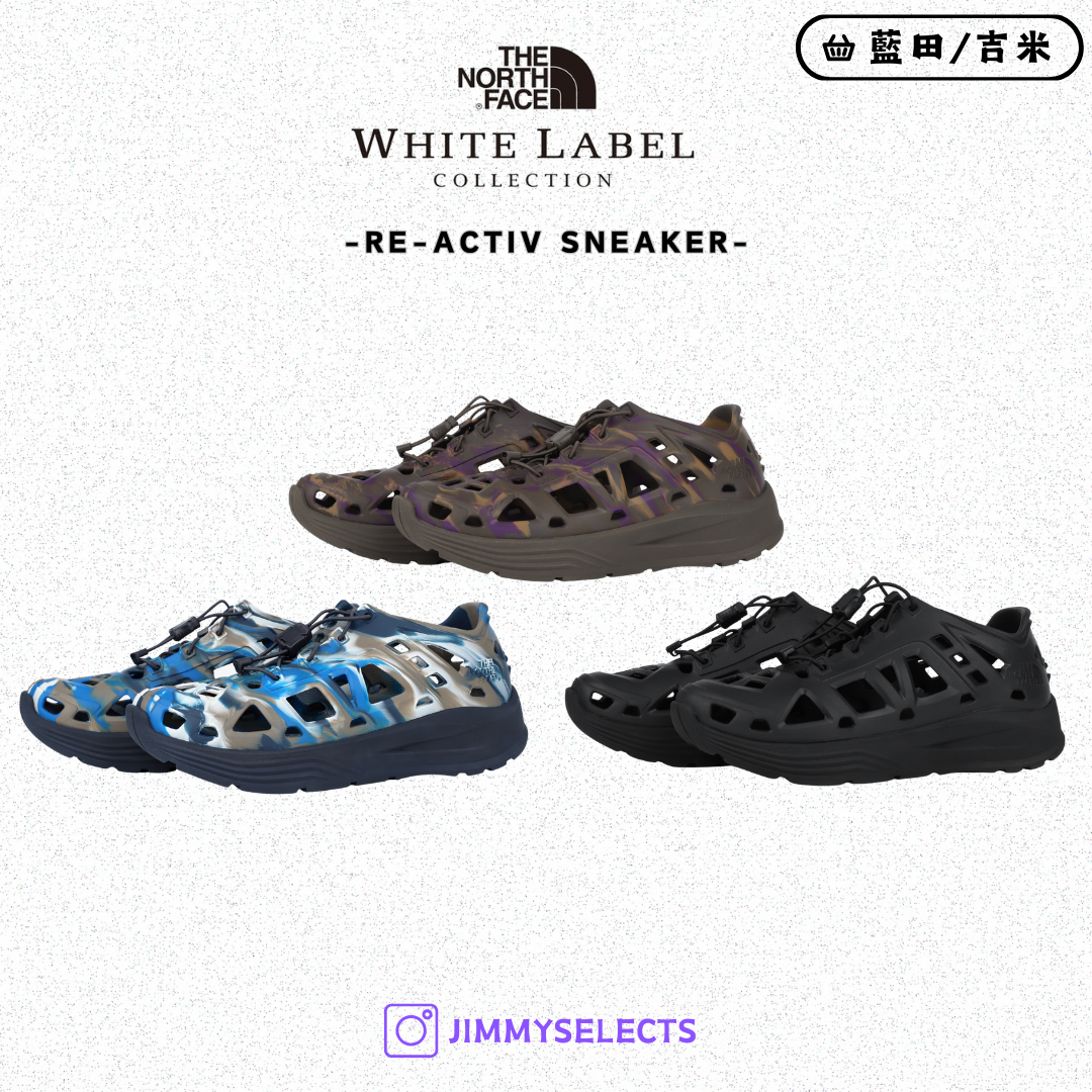 【代購】THE NORTH FACE 北臉 白標 RE-ACTIV 渲染 休閒 涼鞋 NS94R45