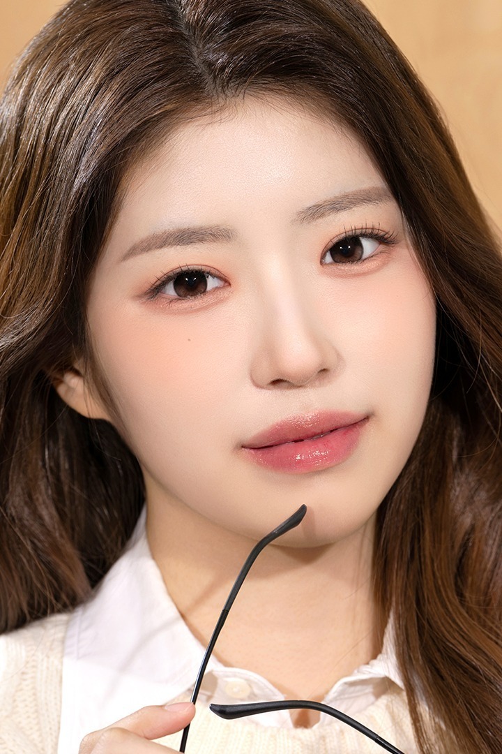 [月拋] Ann365 Shimmer 1 Month Coral Brown 隱形眼鏡｜每盒2片