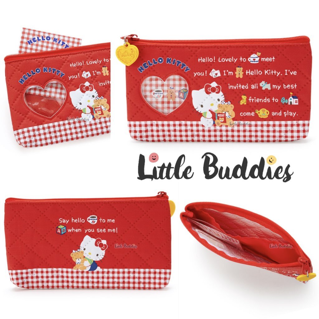 日本 Sanrio 心窗筆袋