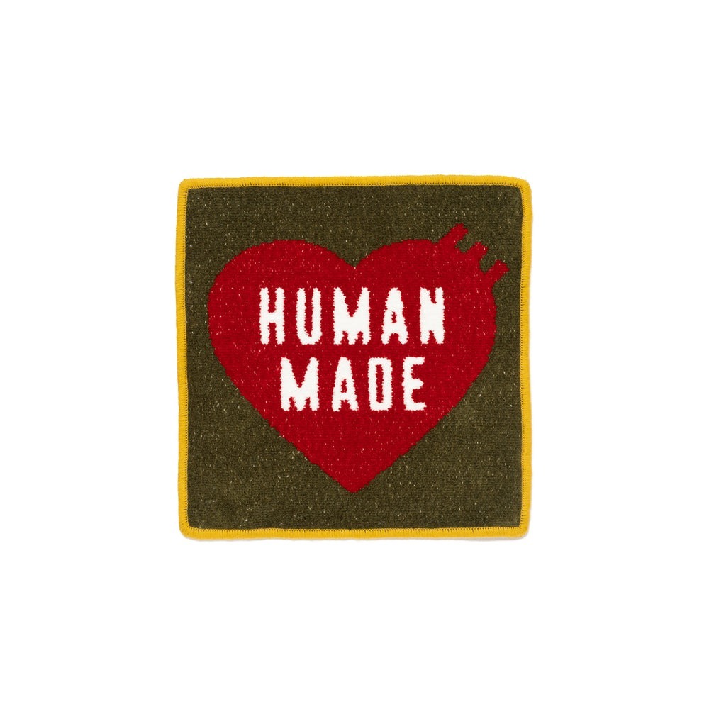2025SS HUMAN MADE CHENILLE WOVEN HANDKERCHIEF 迷你 手帕 杯墊 現貨 HM29GD120