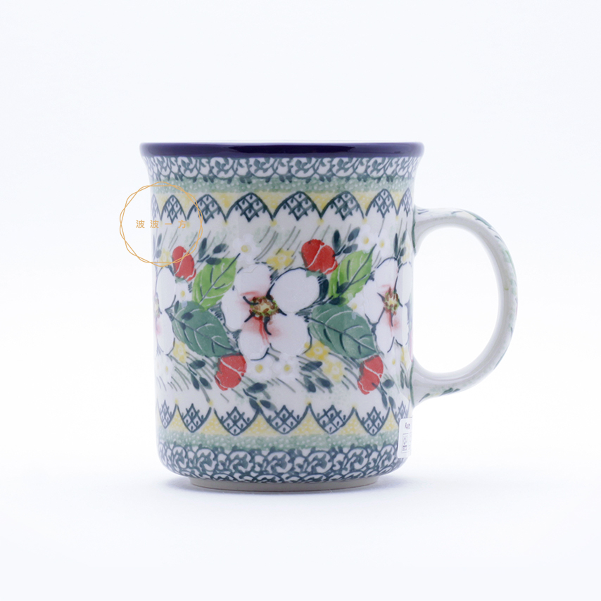 直杯-400ml-粉嫩蘋果花