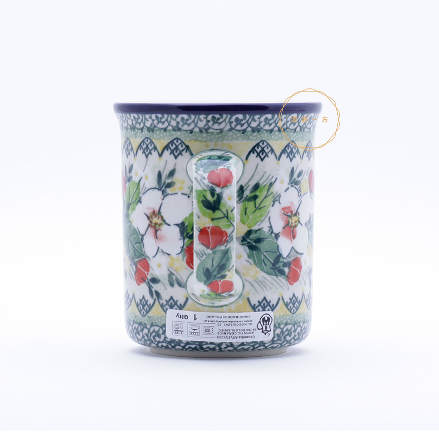 直杯-400ml-粉嫩蘋果花