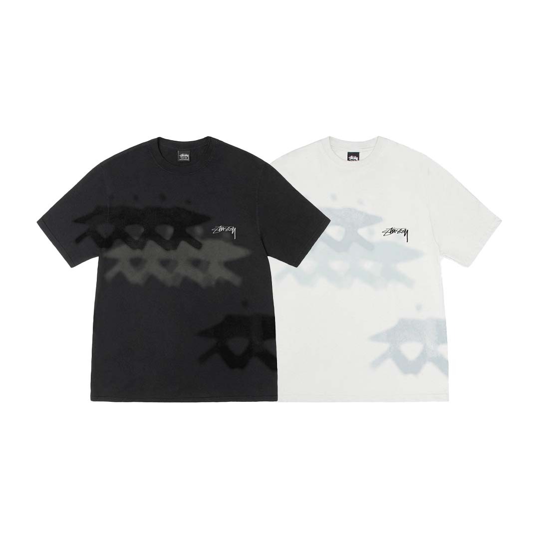 2025SS STUSSY LOW TIDE TEE PIGMENT DYED 浮水印 衝浪 小人 短T 現貨 1905139