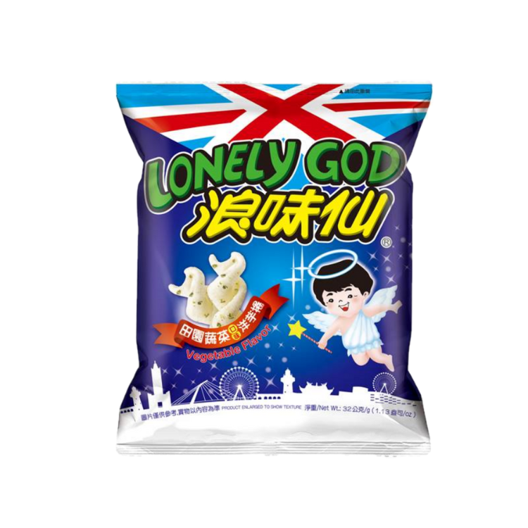 （箱購）浪味仙-田園蔬菜口味32gX12入/箱