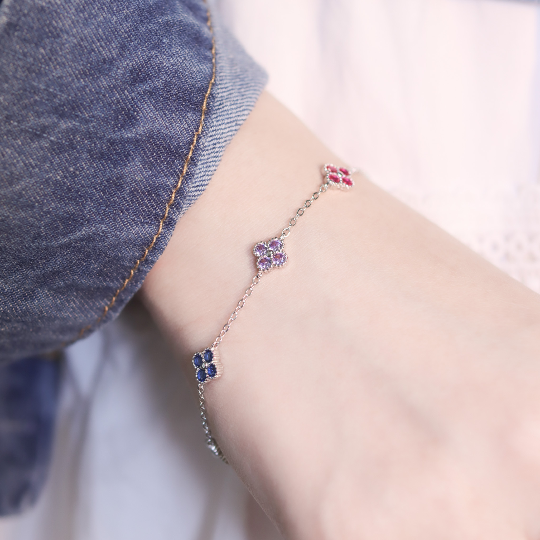 | 925銀丨絢爛幸福手鏈  | BR1335 |