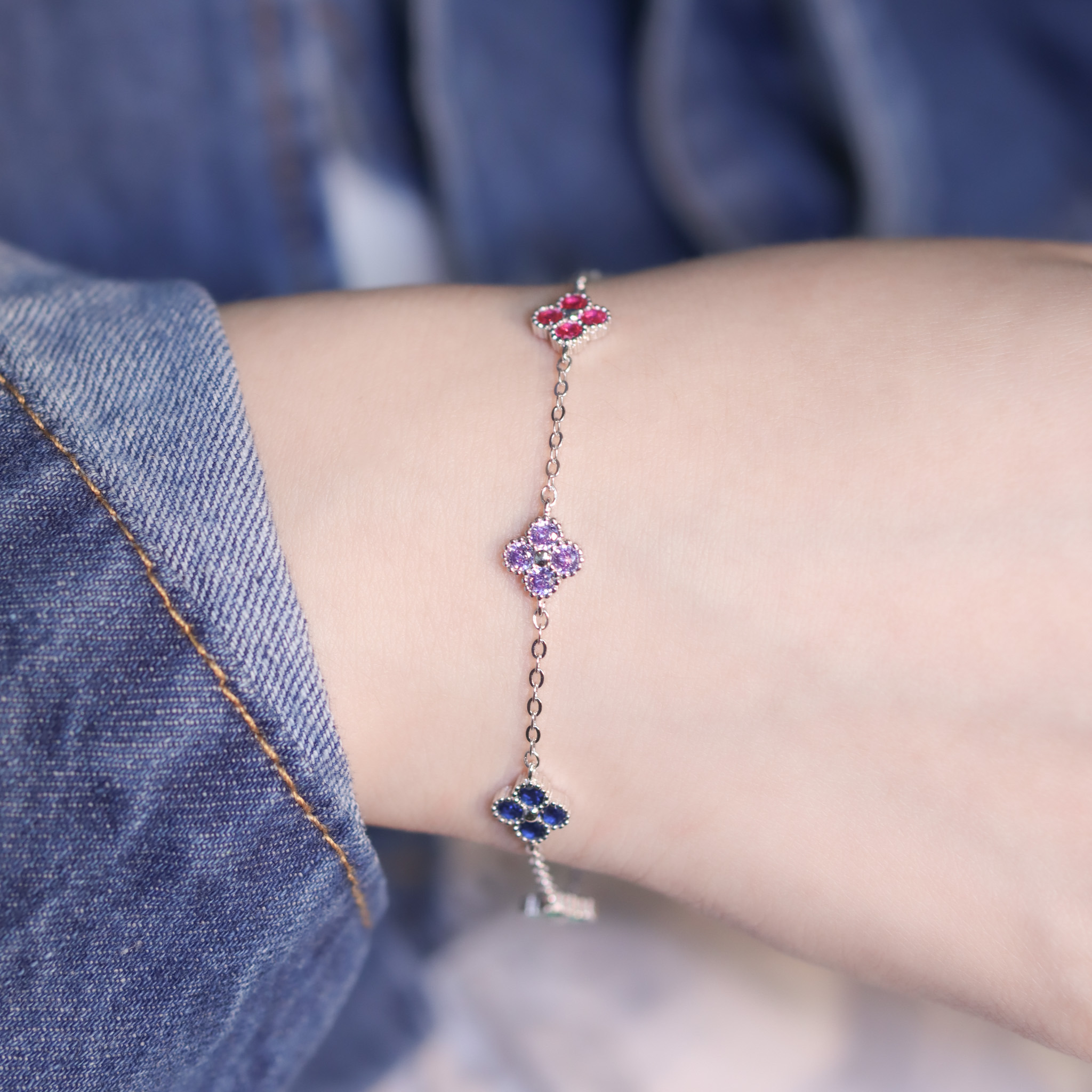 | 925銀丨絢爛幸福手鏈  | BR1335 |