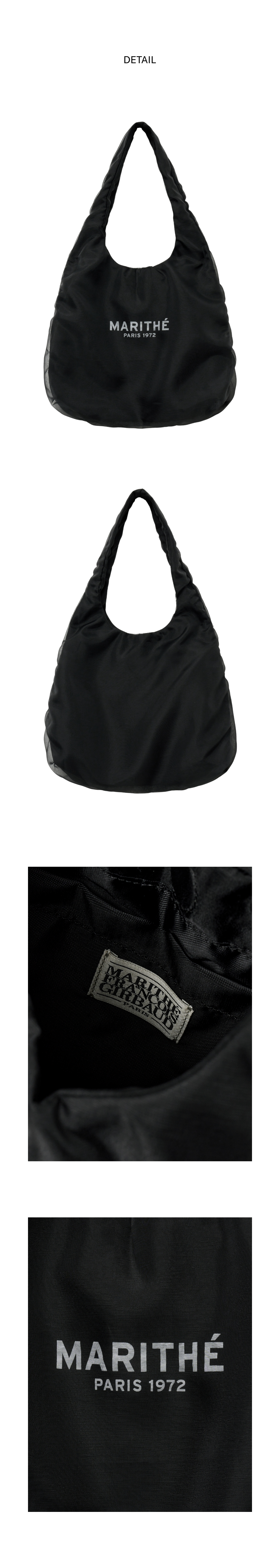 Marithe☆25SS ORGANZA LAYERED SHOULDER BAG MFG) Marithe - ORGANZA LAYERED SHOULDER BAG