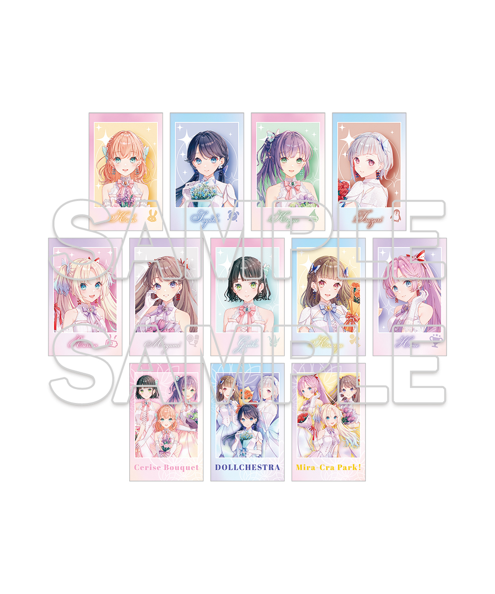 預購-『LoveLive！蓮之空女學院學園偶像俱樂部』集換式拍立得小卡 Ver.AURORA FLOWER PACK盲盒販售 隨機出貨【日本進口精品】