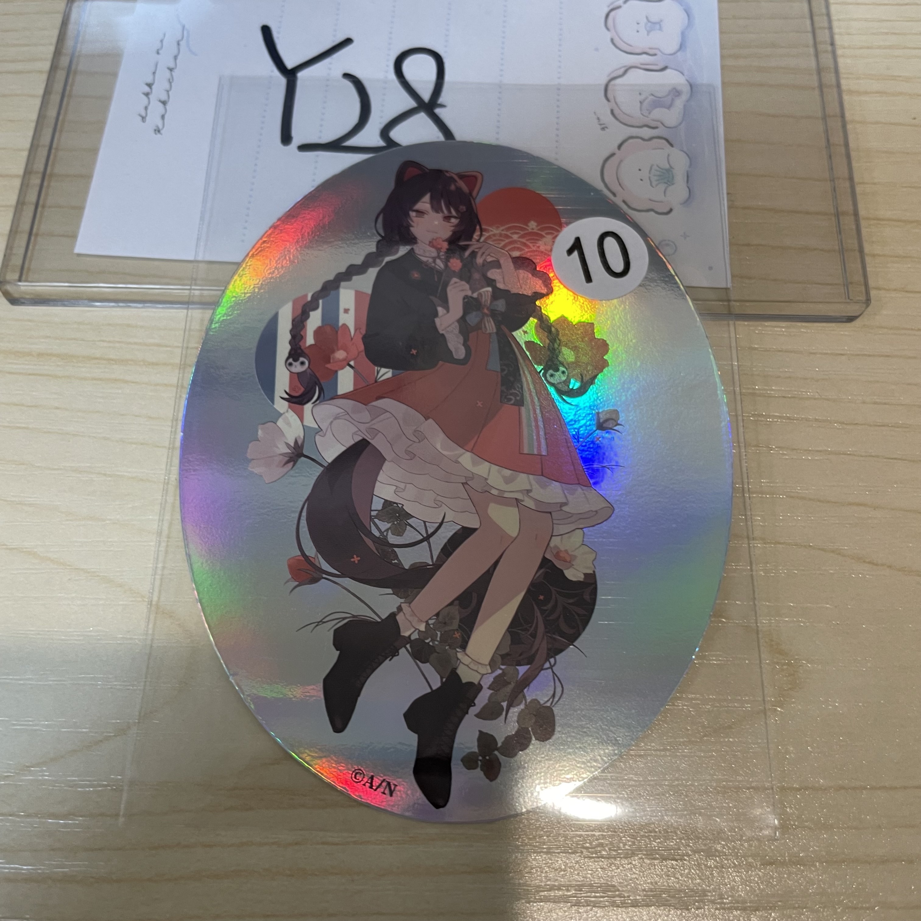 彩虹社 戌亥 貼紙                                            Y28