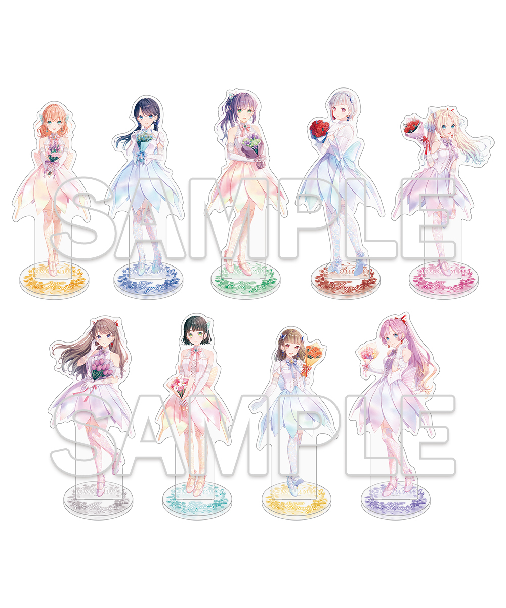 預購-『LoveLive！蓮之空女學院學園偶像俱樂部』壓克力立牌 Ver.AURORA FLOWER 系列【日本進口精品】