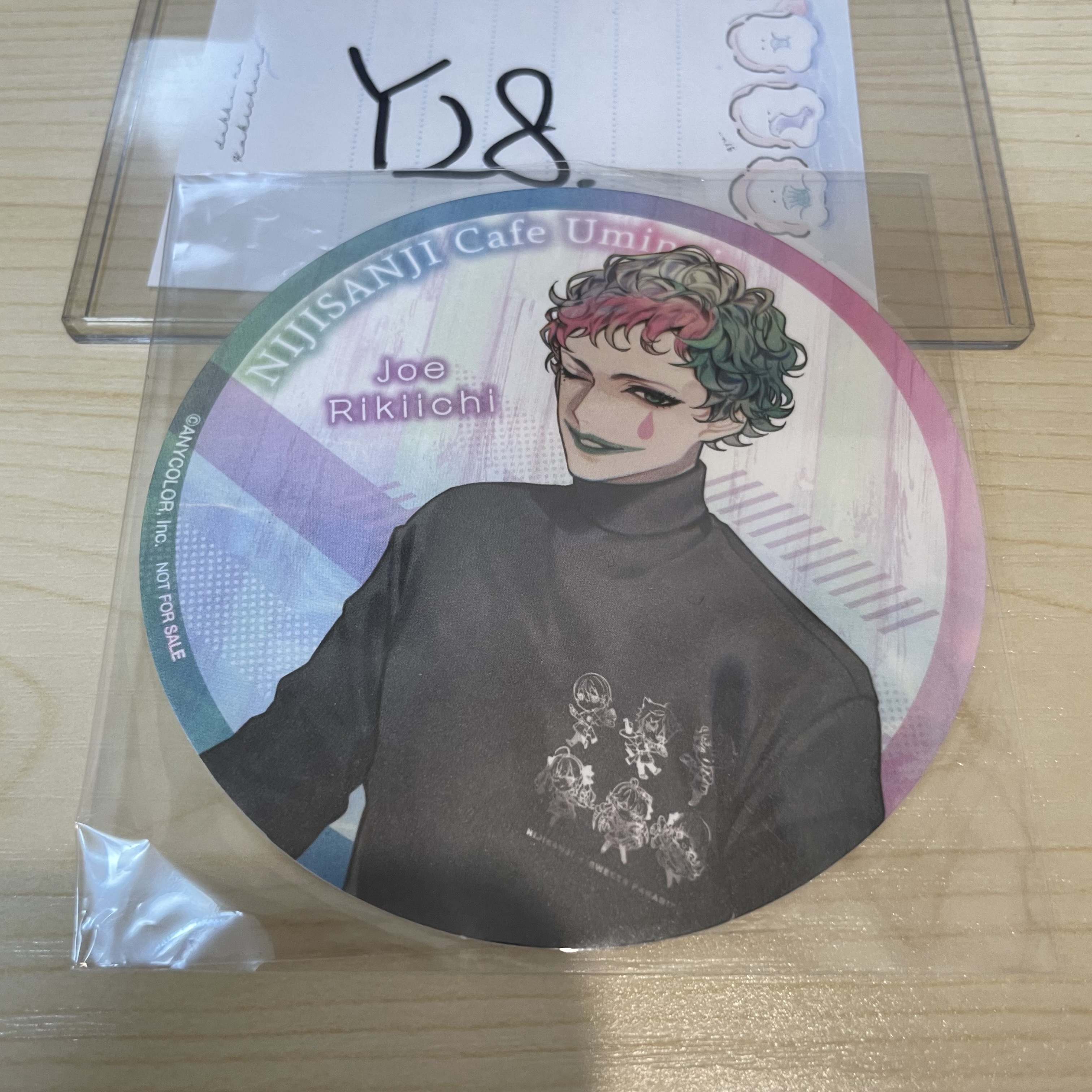 彩虹社 JOE 杯墊                                            Y28