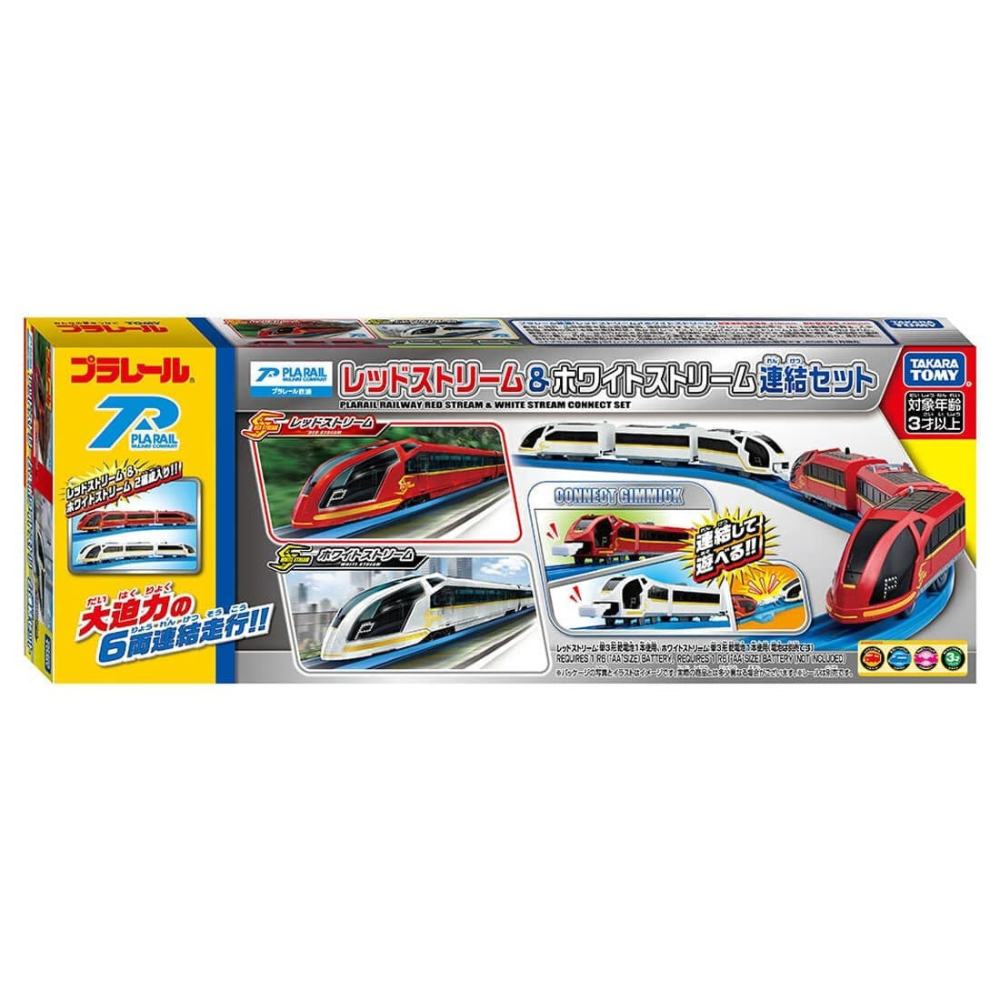 Takara Tomy Plarail 套裝 - 紅白雙流軌道組