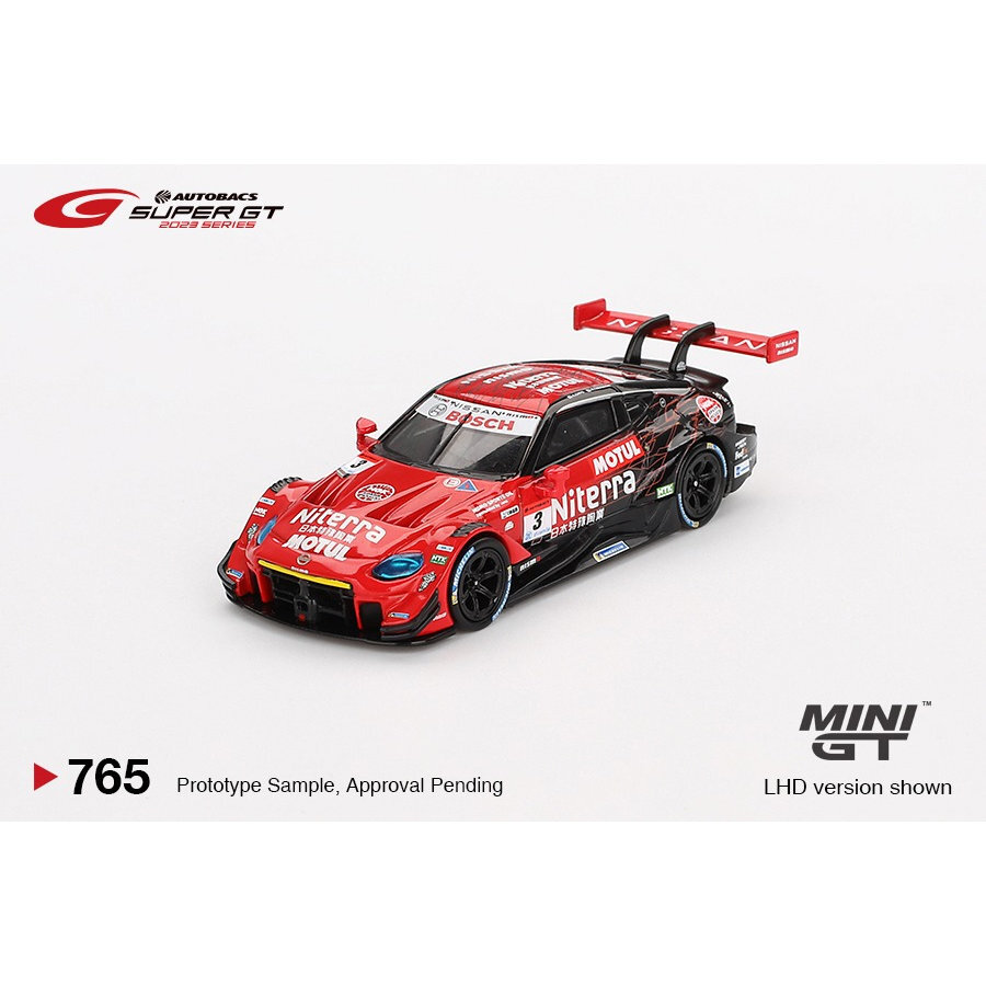 Mini GT 1/64 Nissan Z GT500 #3 "Niterra MOTUL Z" NDDP RACING 2023 SUPER GT SERIES / SUPER GT Blister Packaging