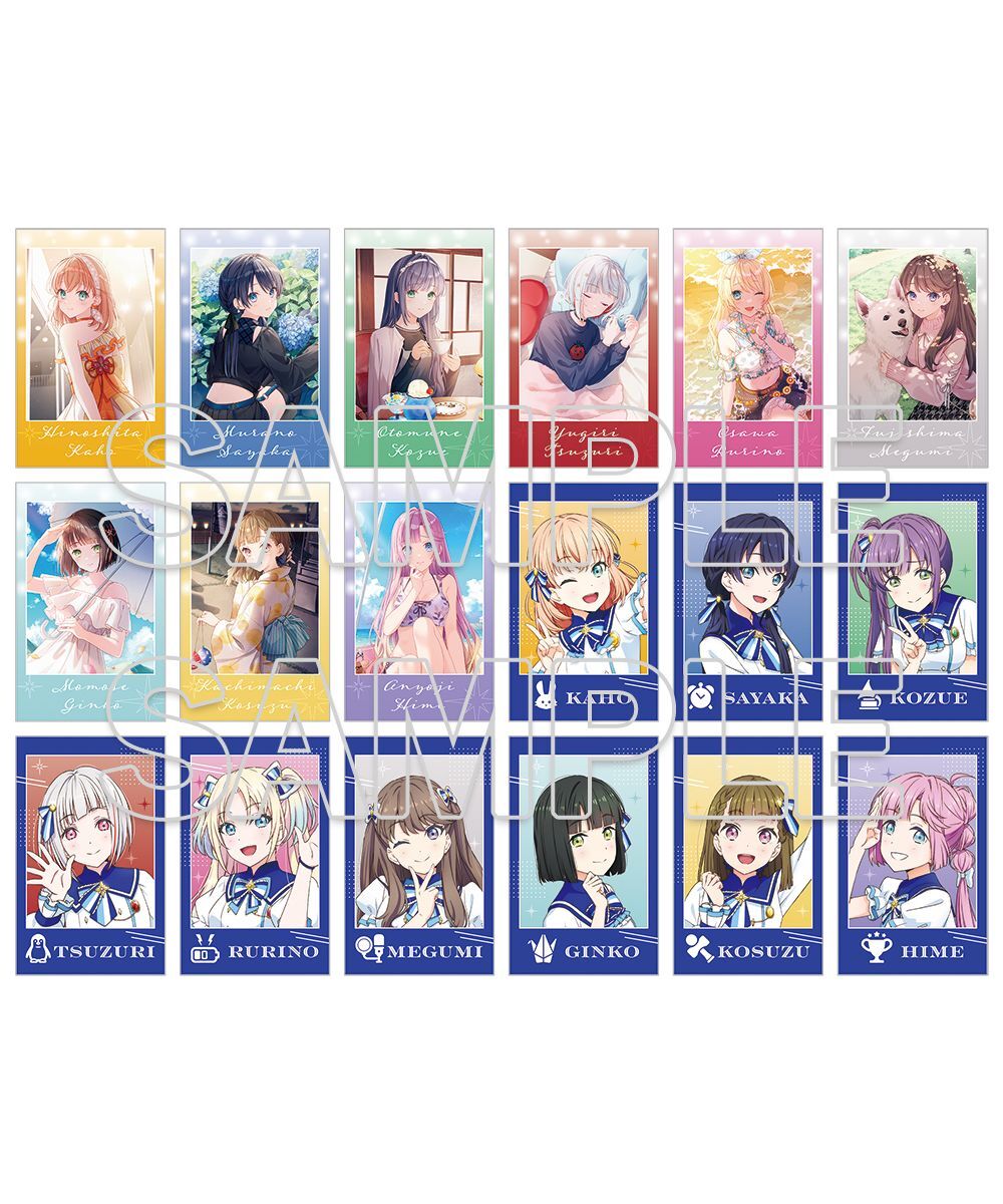 預購-『LoveLive！蓮之空女學院學園偶像俱樂部』集換式拍立得小卡 Ver.LoveLive!Days PACK盲盒販售 隨機出貨【日本進口精品】