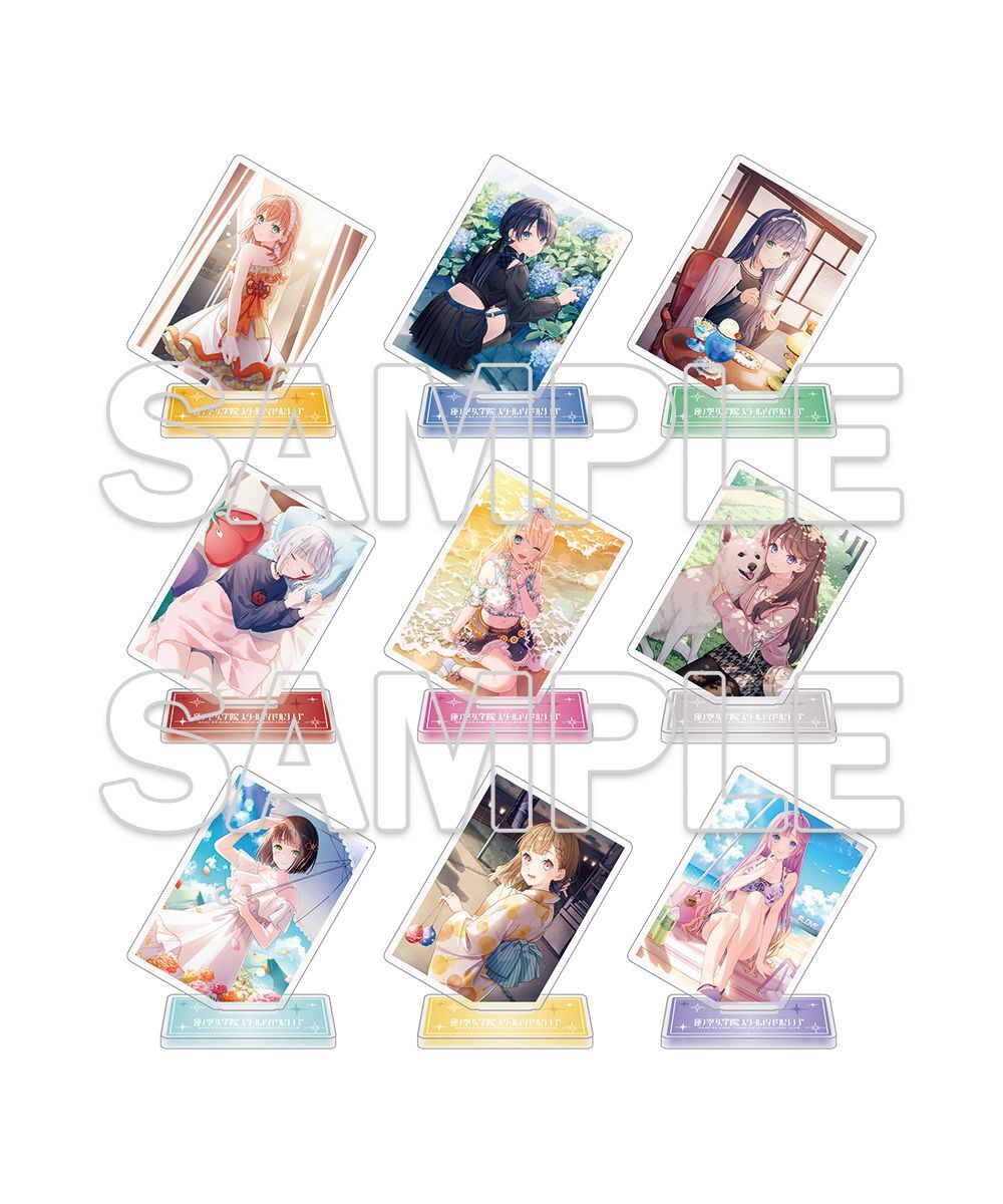 預購-『LoveLive！蓮之空女學院學園偶像俱樂部』集換式迷你壓克力立牌 Ver.Connect Girls PACK盲盒販售 隨機出貨【日本進口精品】