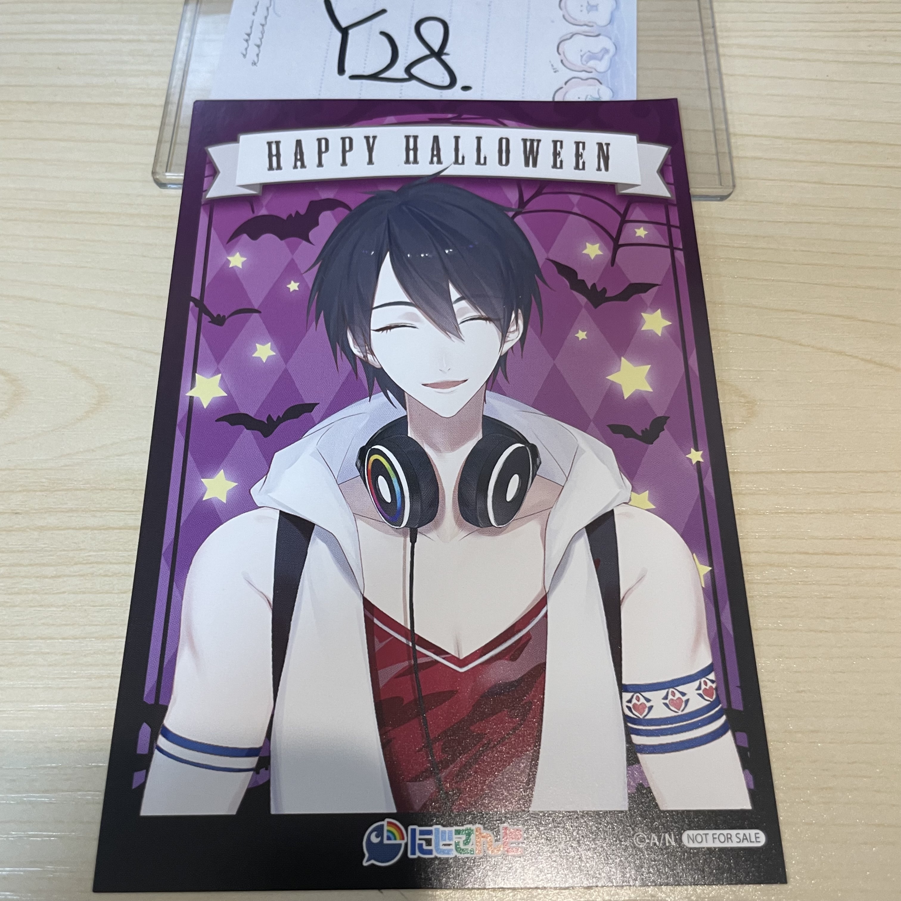 彩虹社 夢追翔 明信片                                             Y28