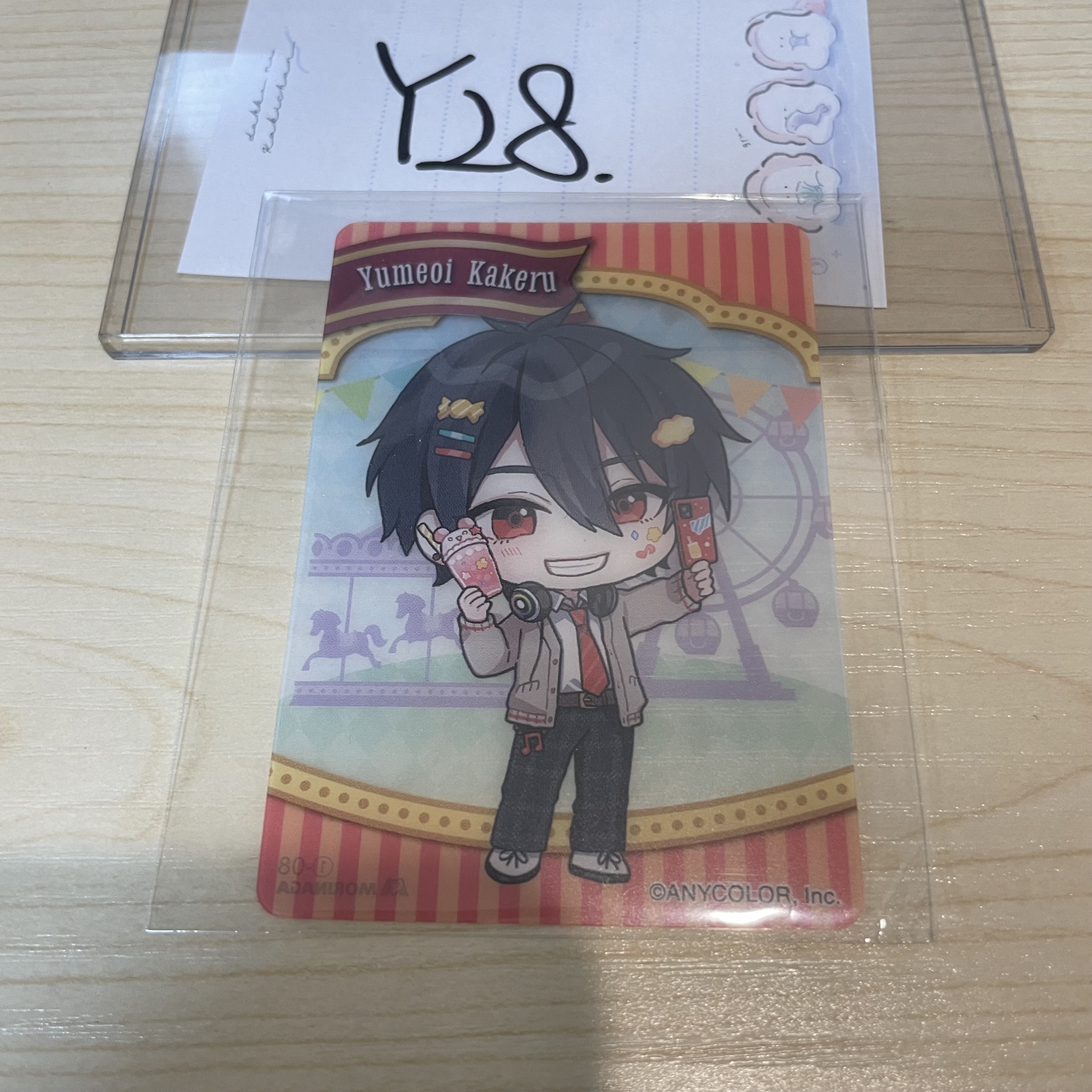 彩虹社 夢追翔 小卡                                             Y28