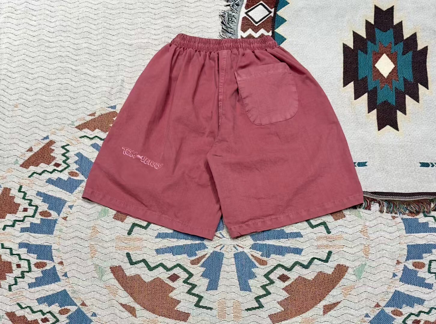 T&J貼布水洗短褲