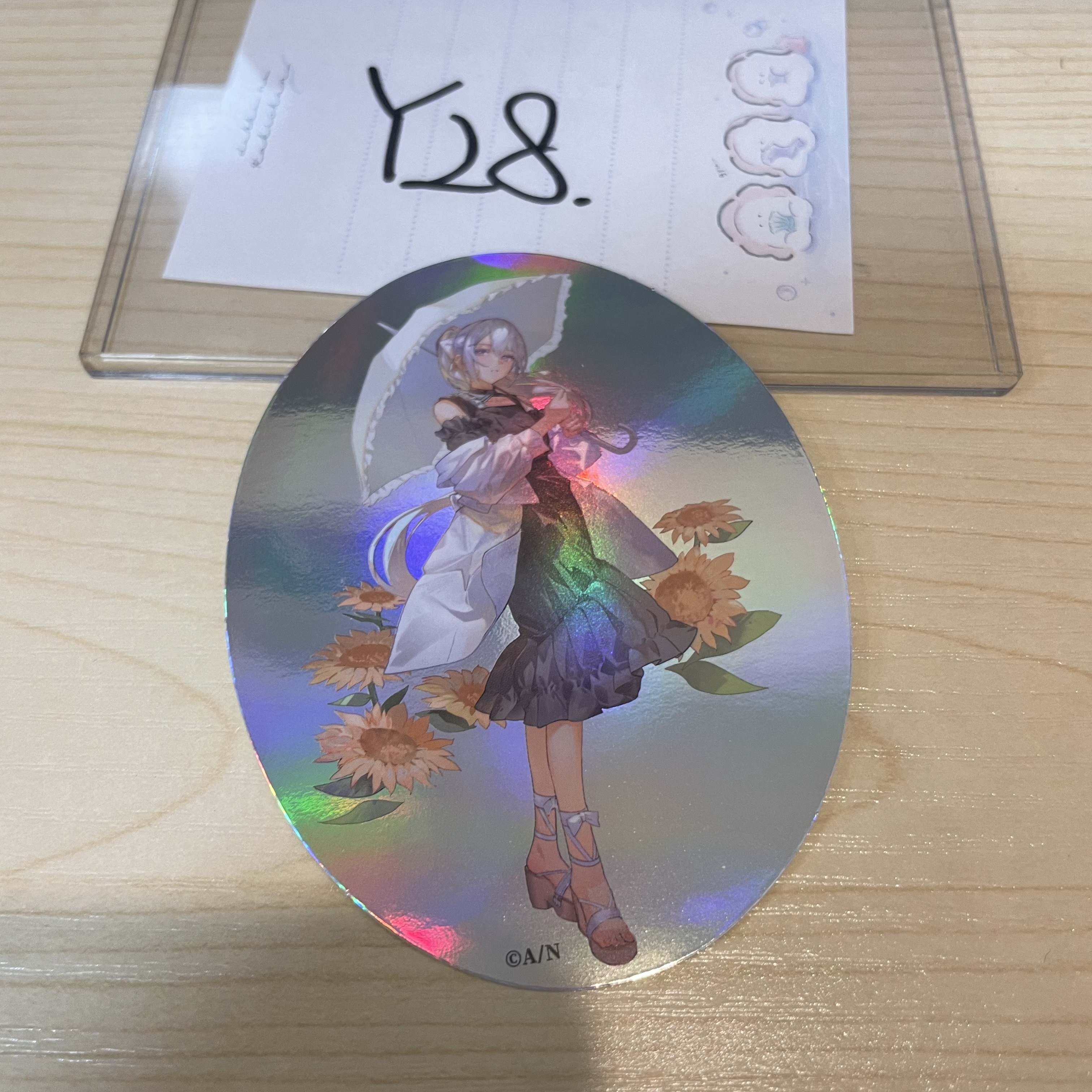 彩虹社 樋口 貼紙                                           Y28