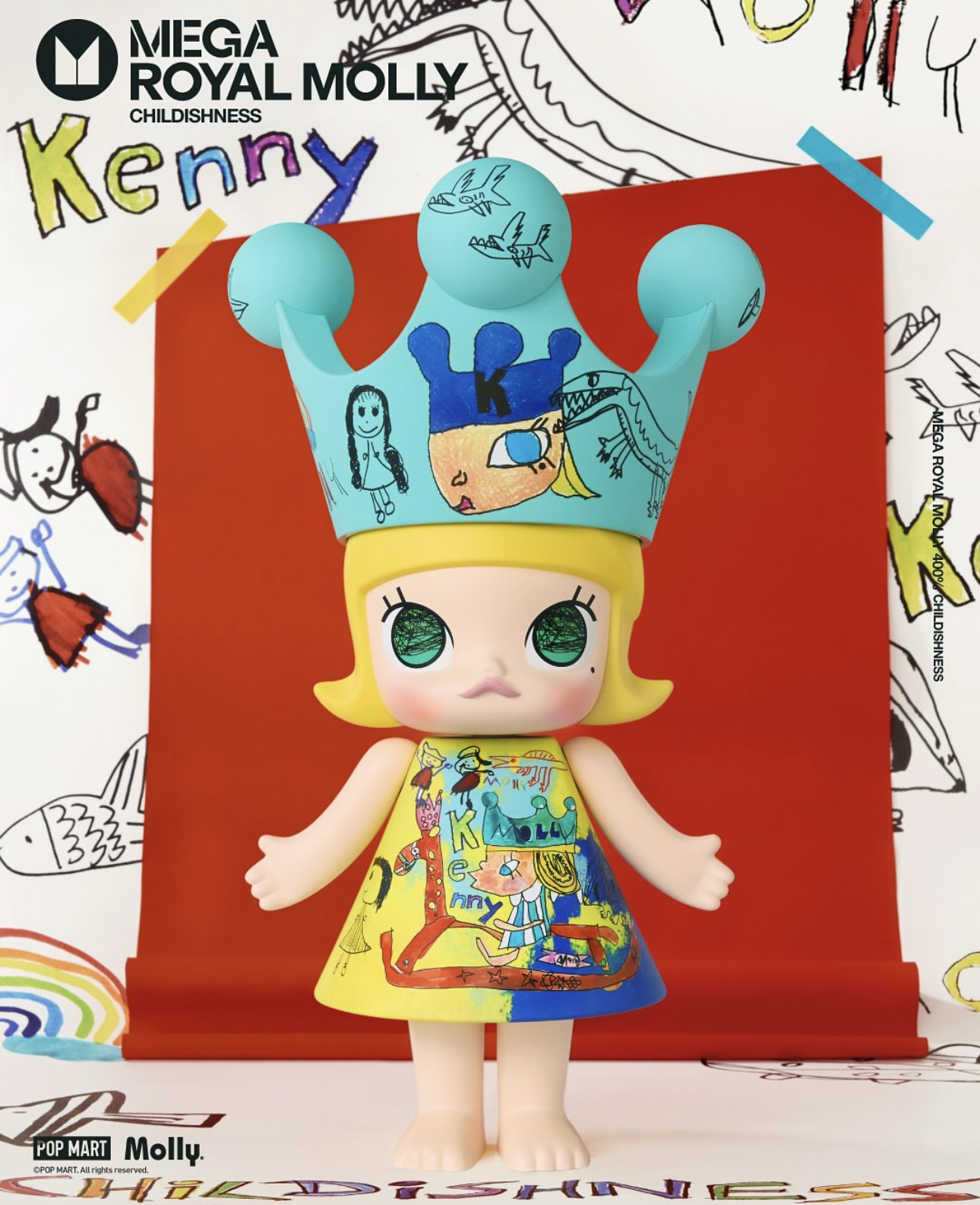 🎏預訂🎏 400% MEGA ROYAL MOLLY ORIGINAL系列 童心