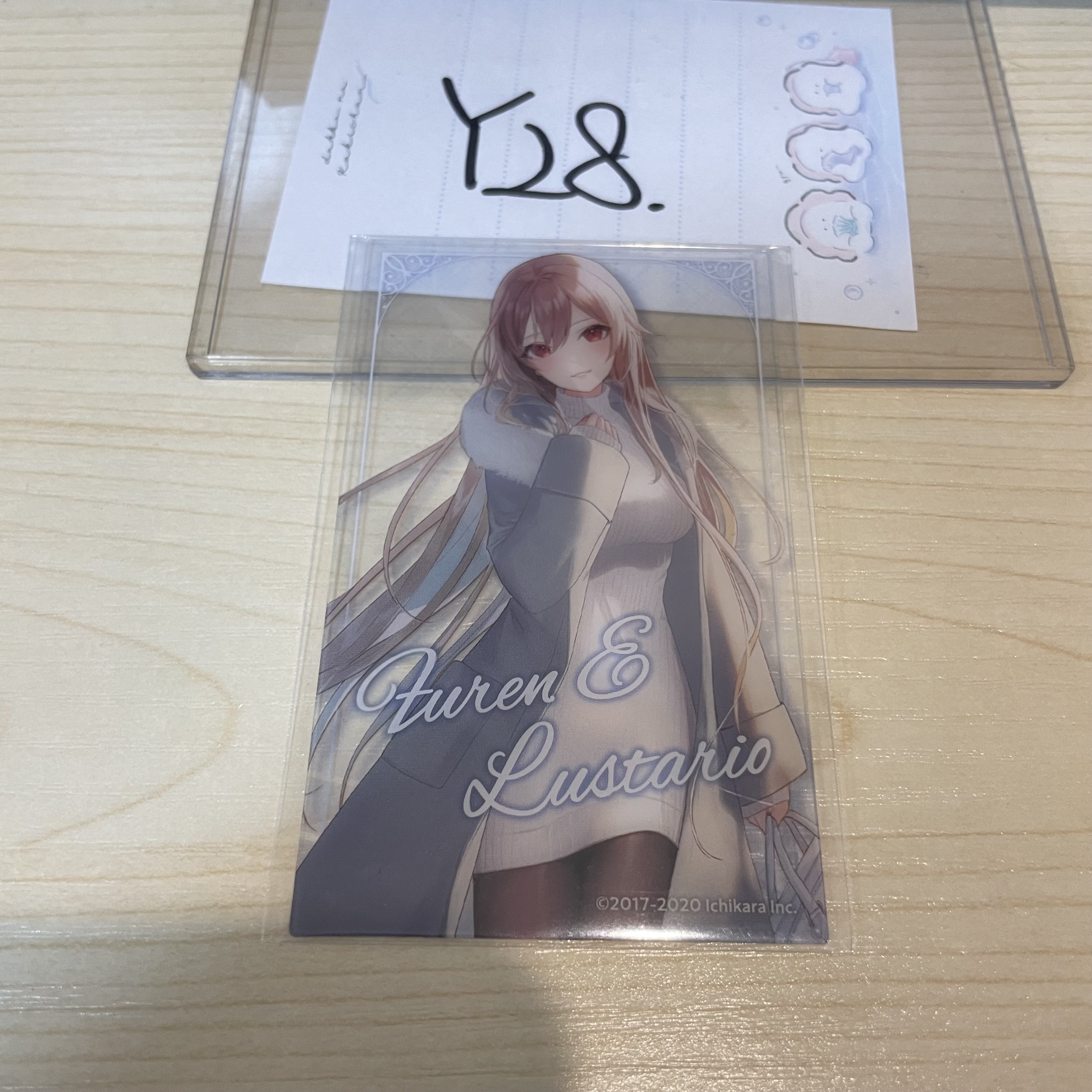 彩虹社 FUREN 小卡                                           Y28