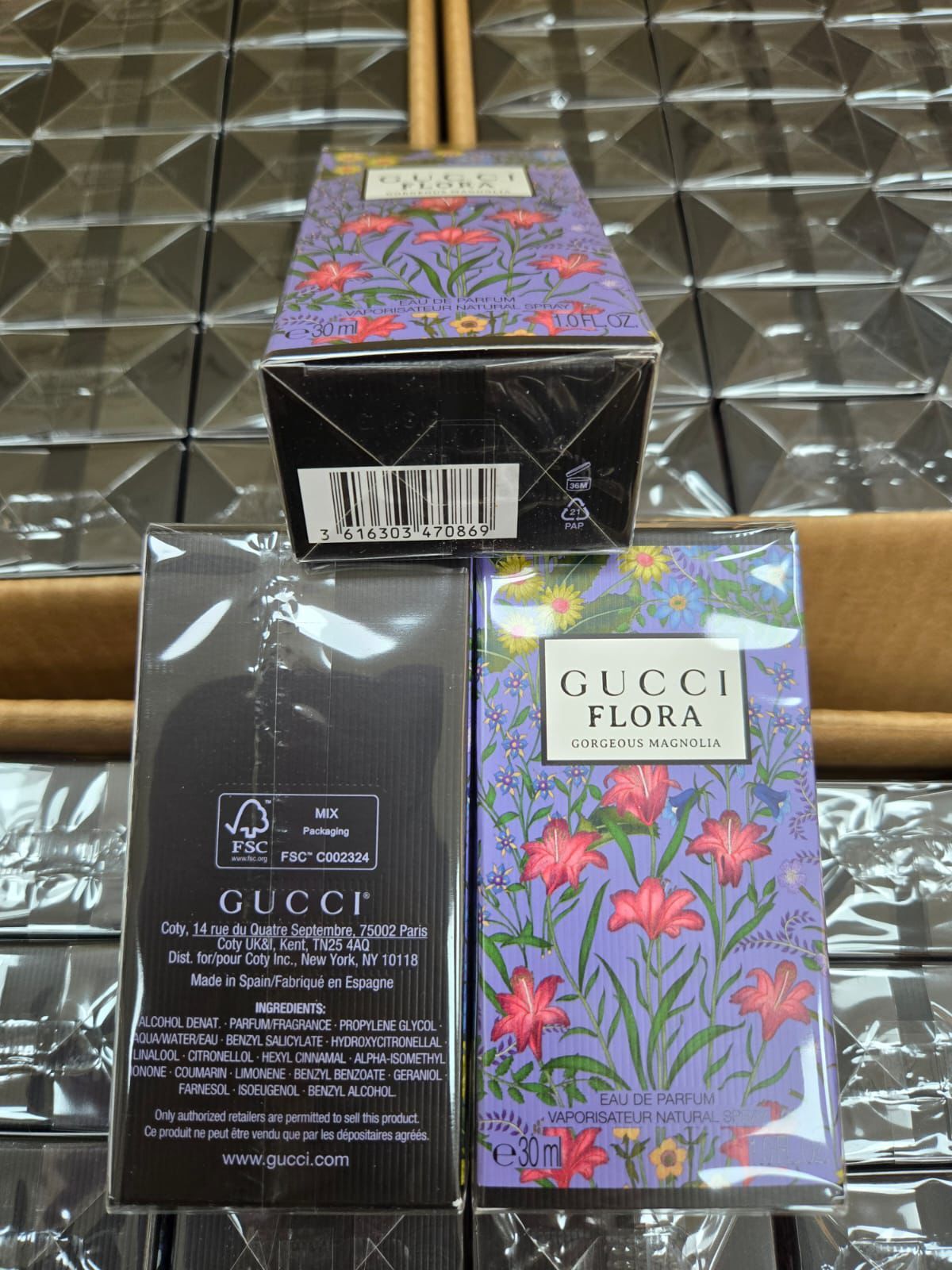 GUCCI古馳绮夢木蘭濃香水30ML 免稅店