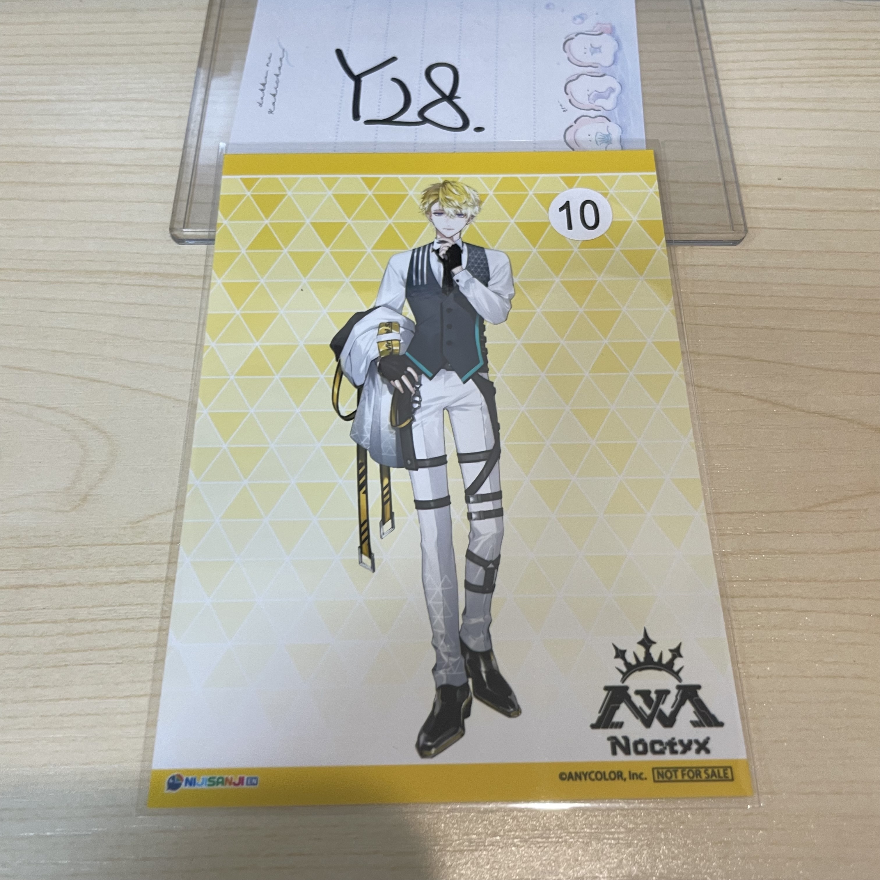 彩虹社 SONNY 膠卡                                         Y28