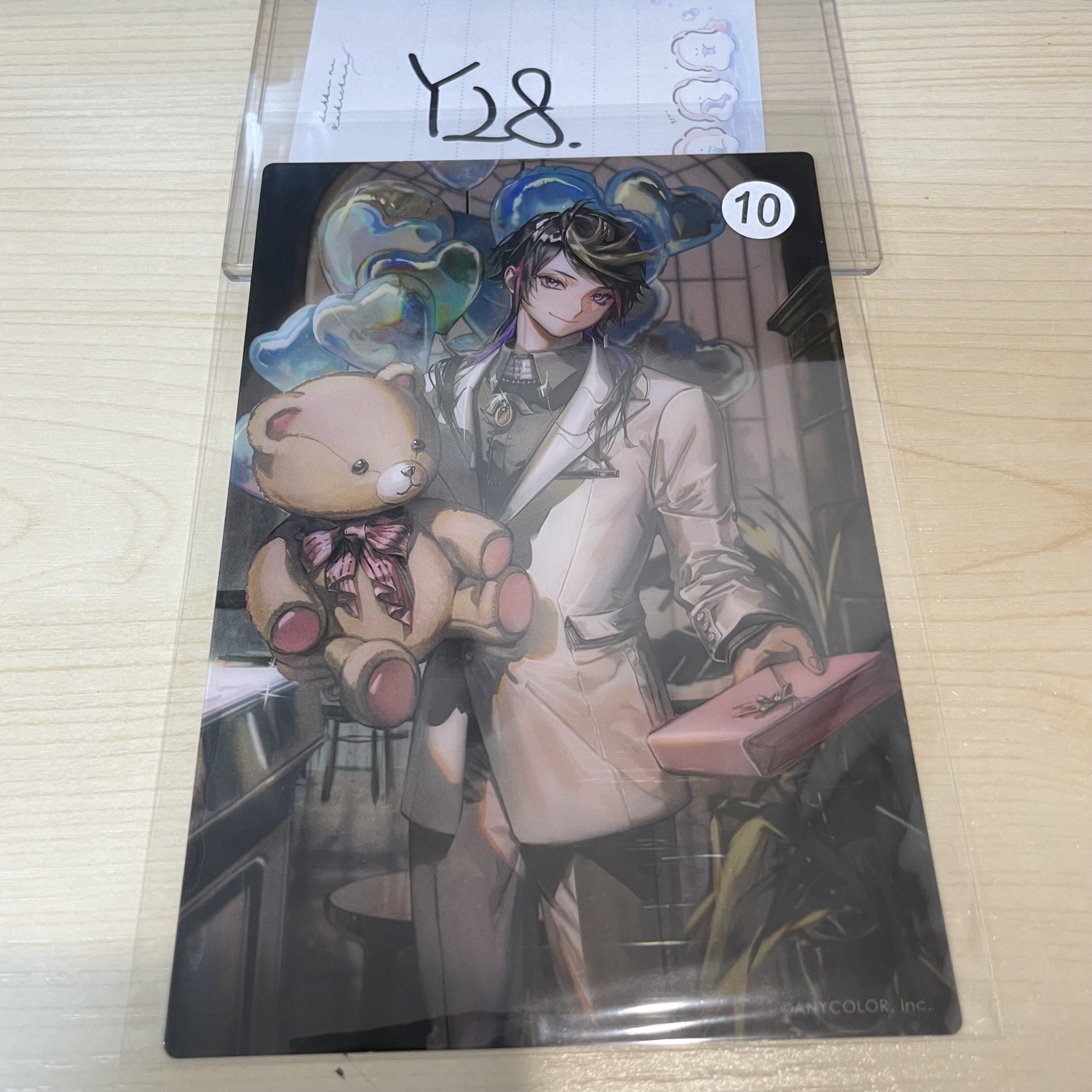 彩虹社 SHU 膠卡                                         Y28