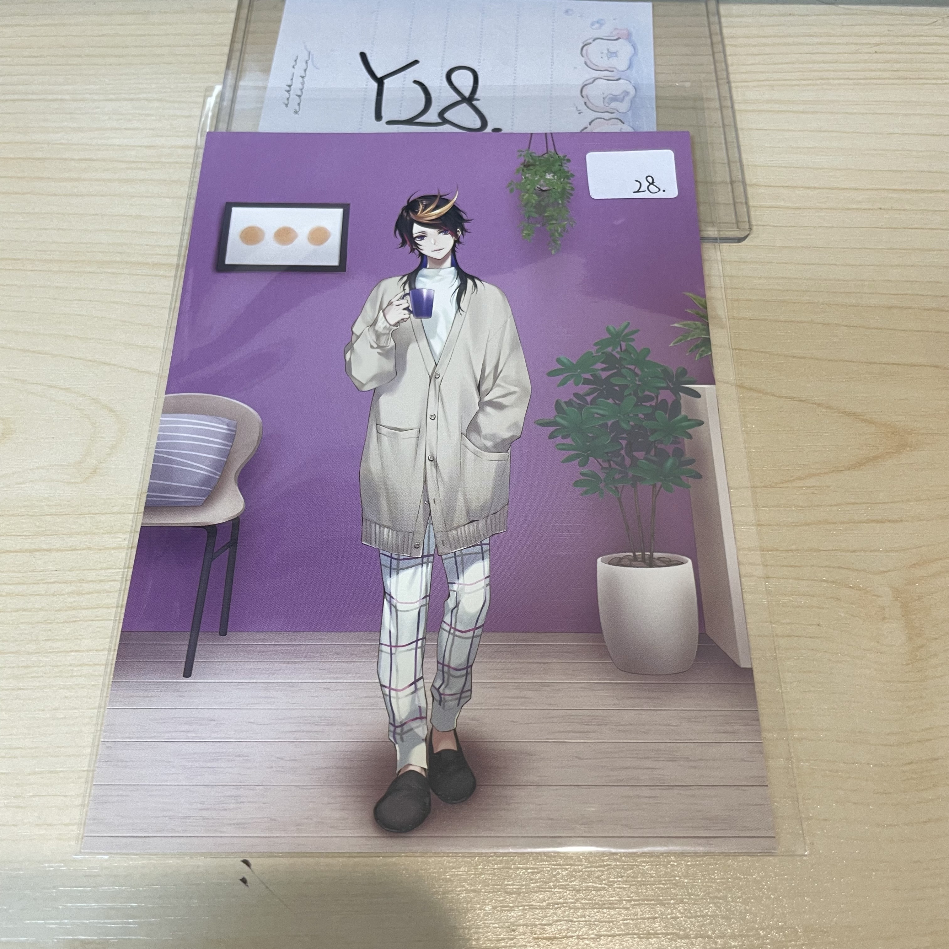 彩虹社 SHU 明信片                                         Y28