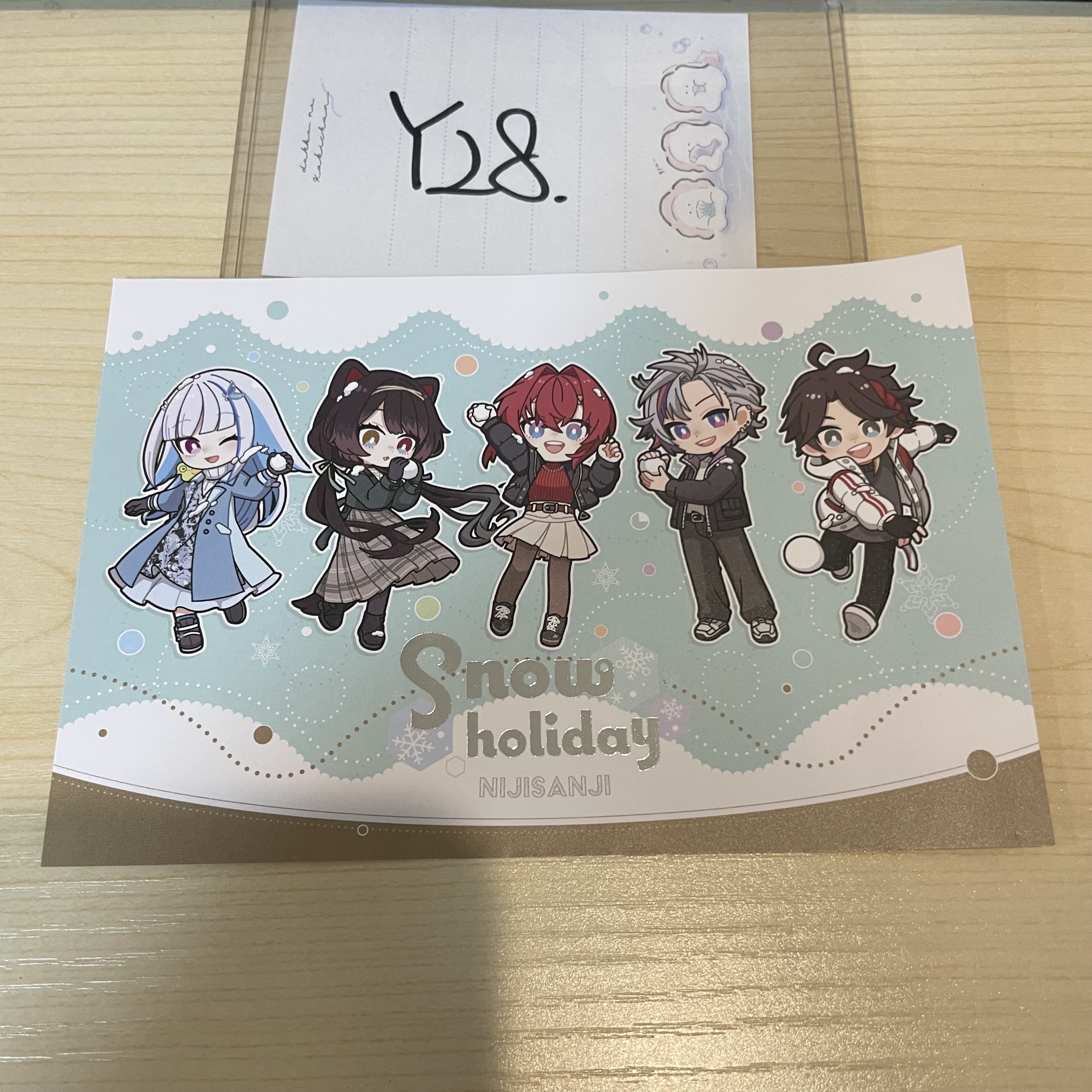 彩虹社 明信片                                         Y28