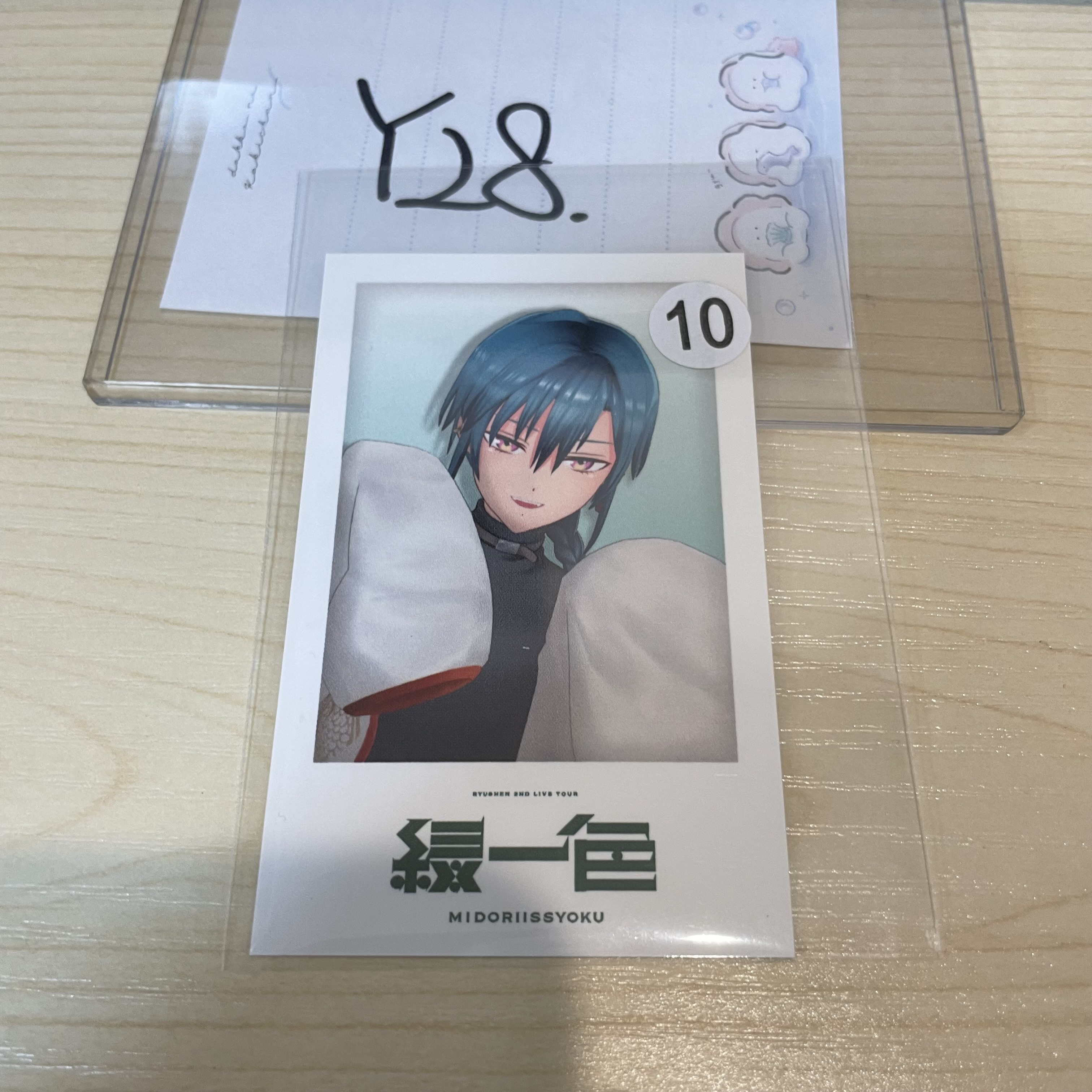 彩虹社 綠仙 拍立得                                          Y28