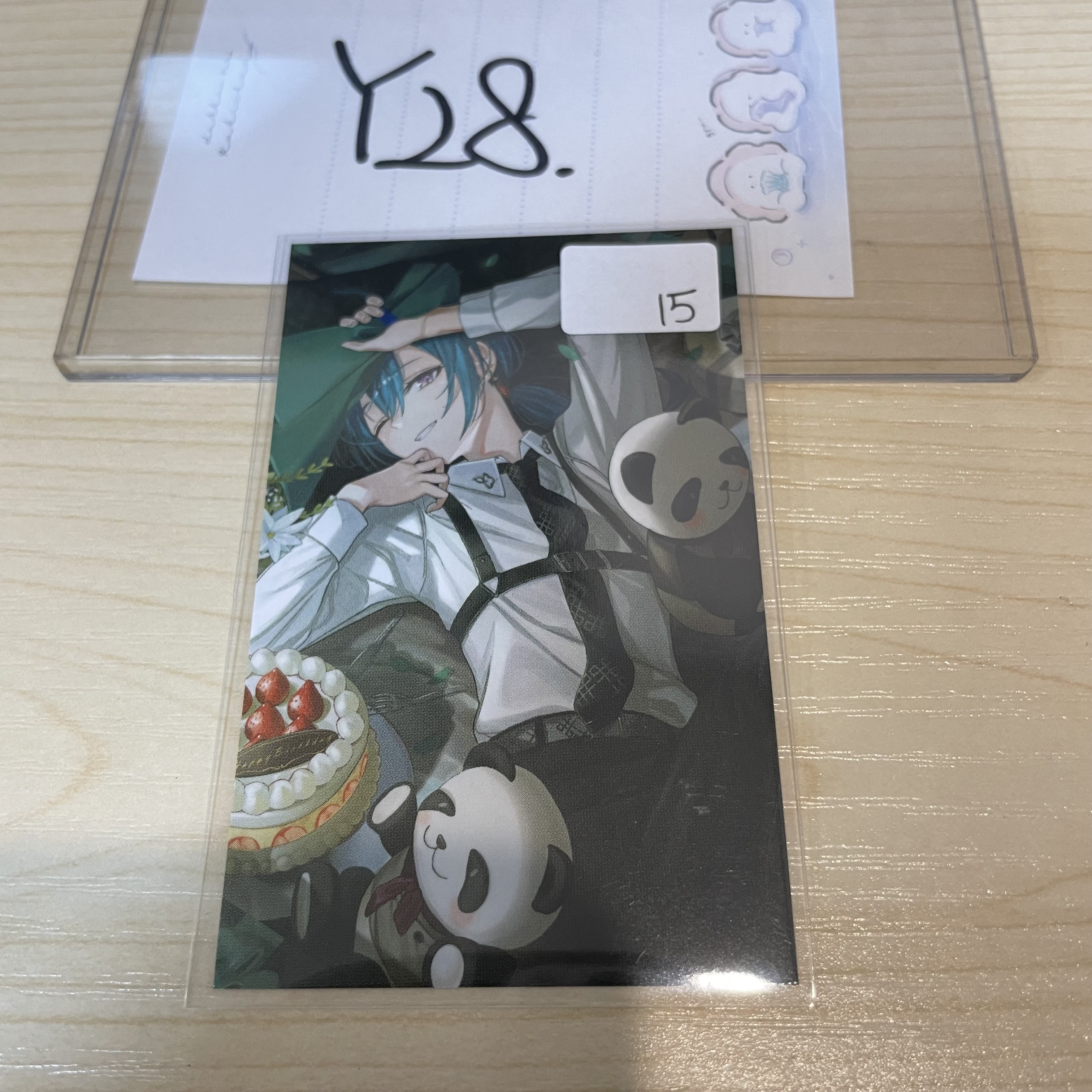 彩虹社 綠仙 小卡                                          Y28