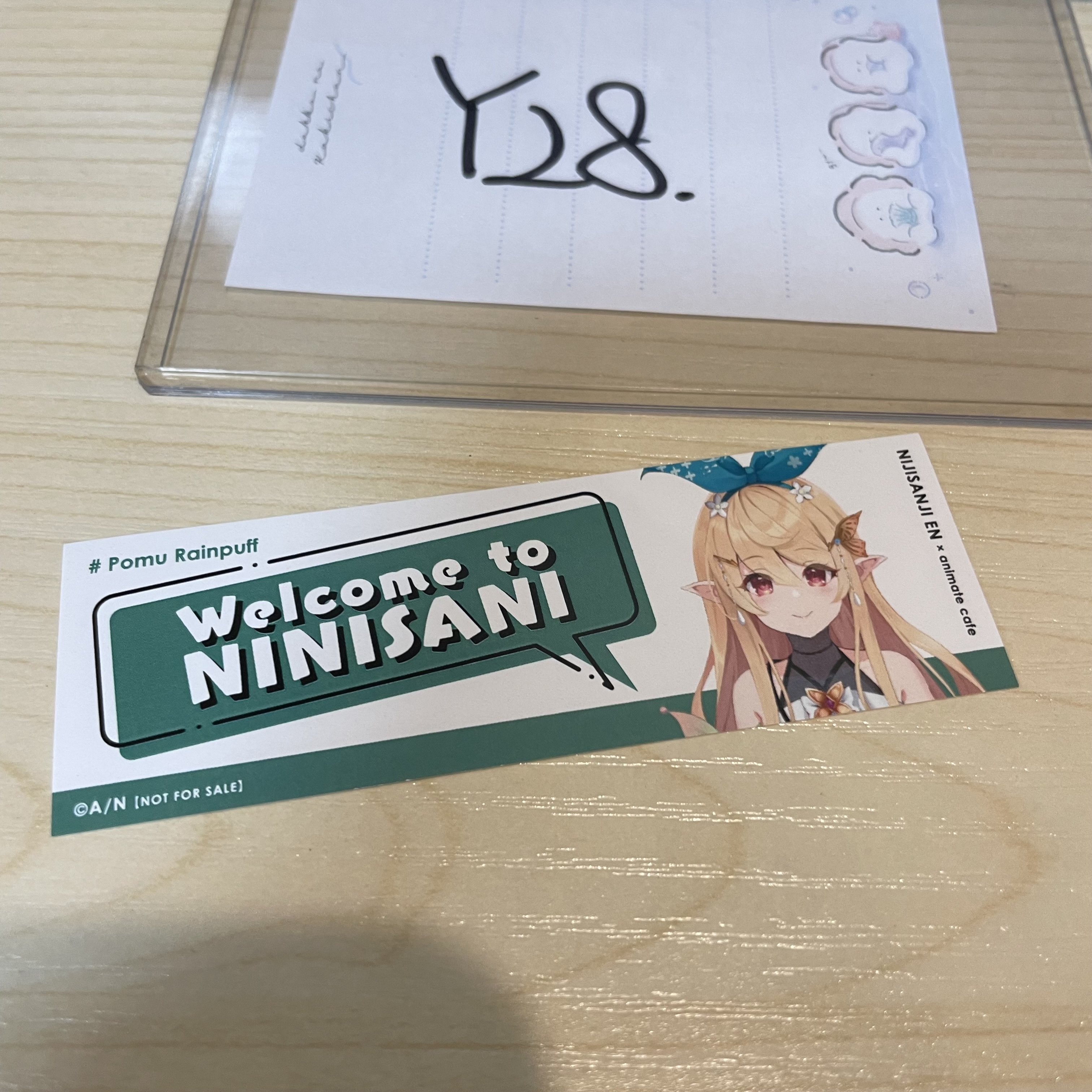 彩虹社 POMU 貼紙                                         Y28