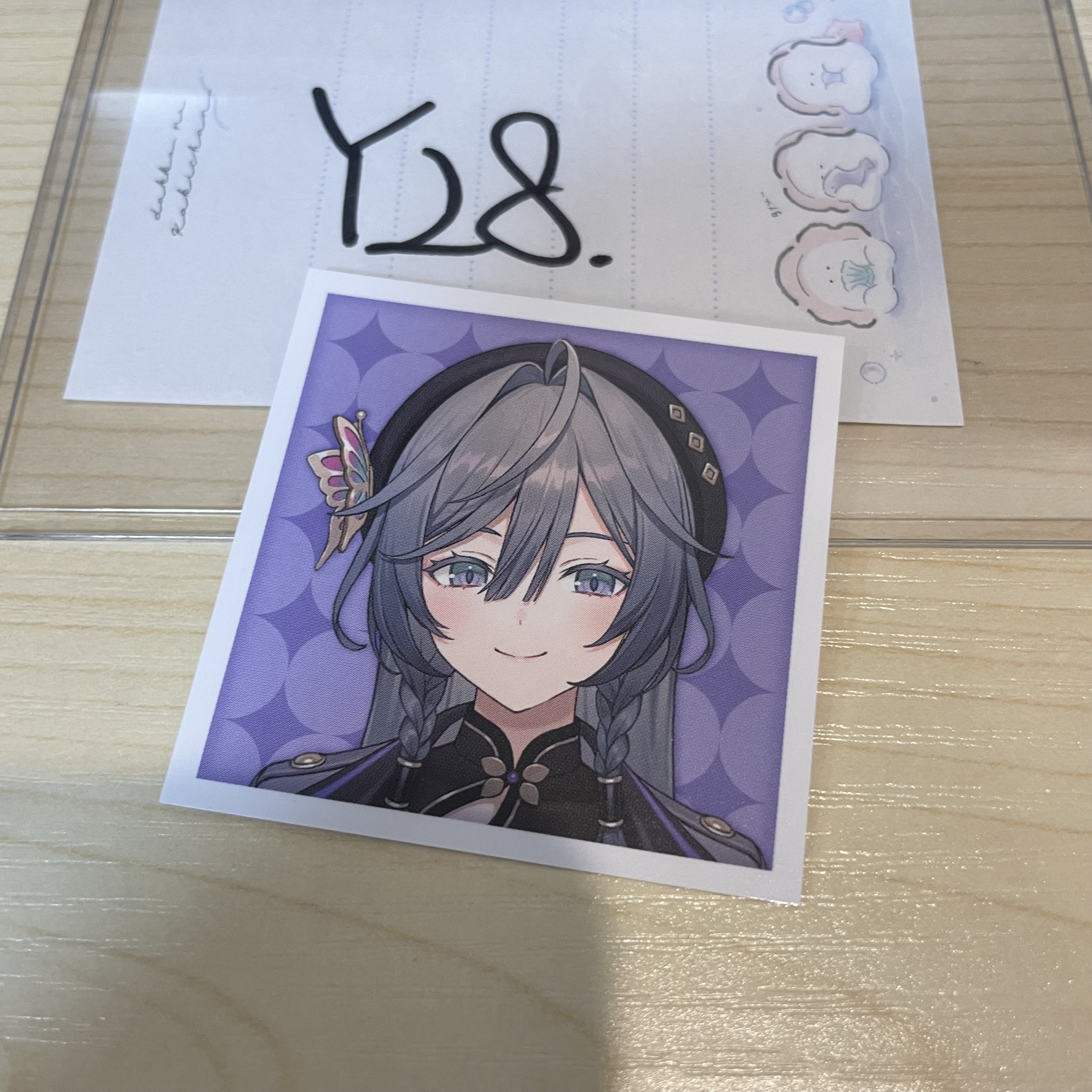 彩虹社 綺沙良 小卡                                         Y28