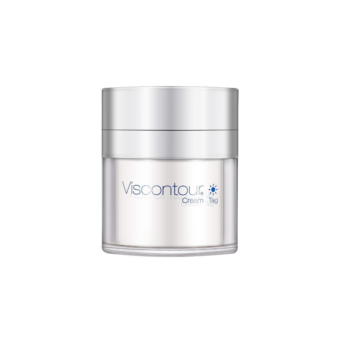 Viscontour Cream Day 維詩朵活肌抗皺修復日霜 50ml｜穩定8小時高效鎖水｜3重水光配方滋潤、修復乾紋、注水｜鎖水庫