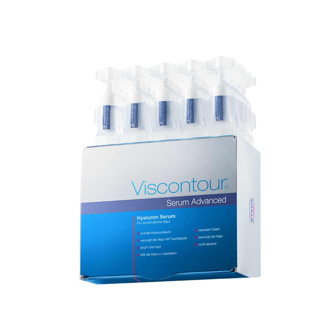 Viscontour Serum Advanced 維詩朵逆齡水光修復安瓶精華 1ml x 30 ｜法令紋面積減少、改善皮膚下垂、乾敏感肌專家