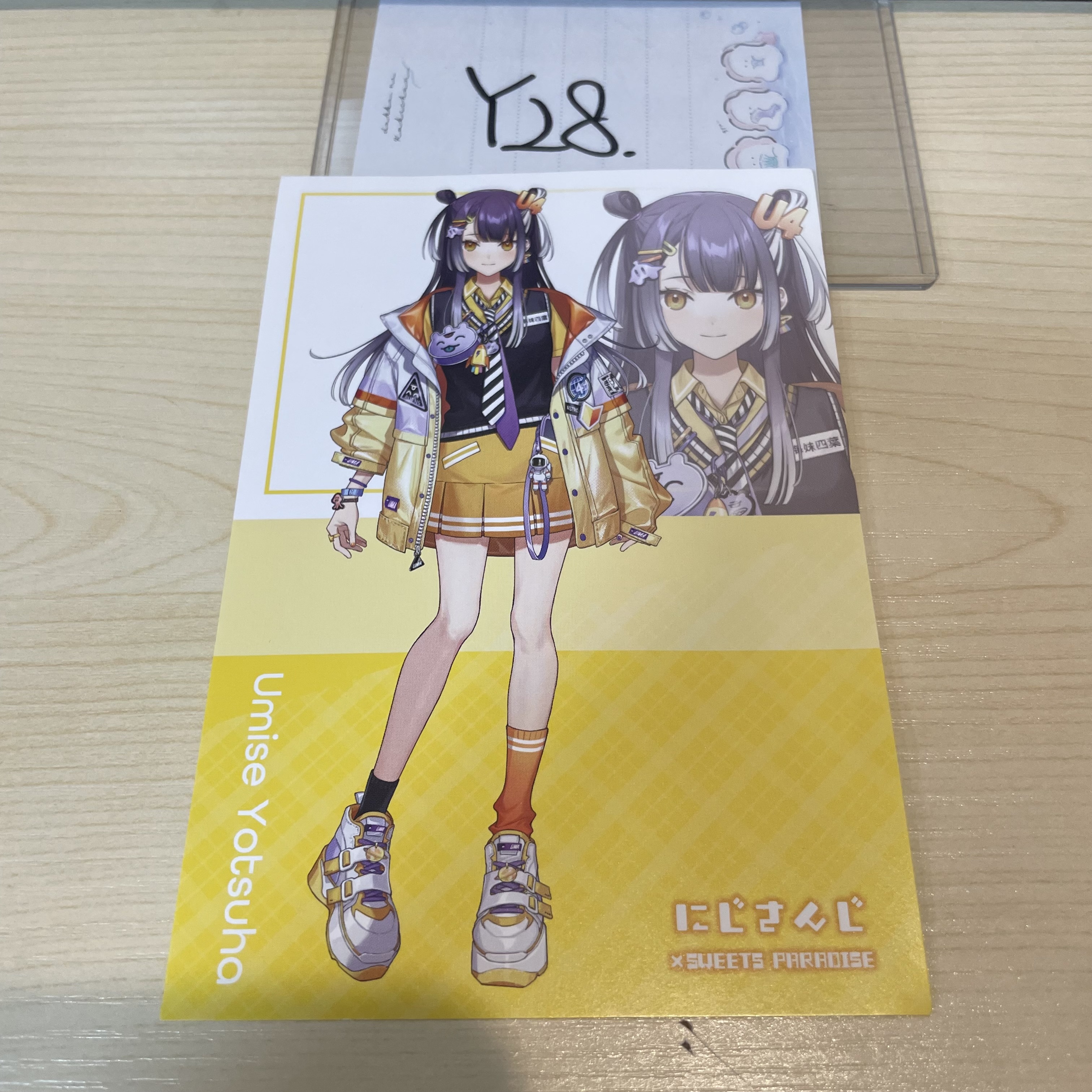 彩虹社 海妹 明信片                                          Y28