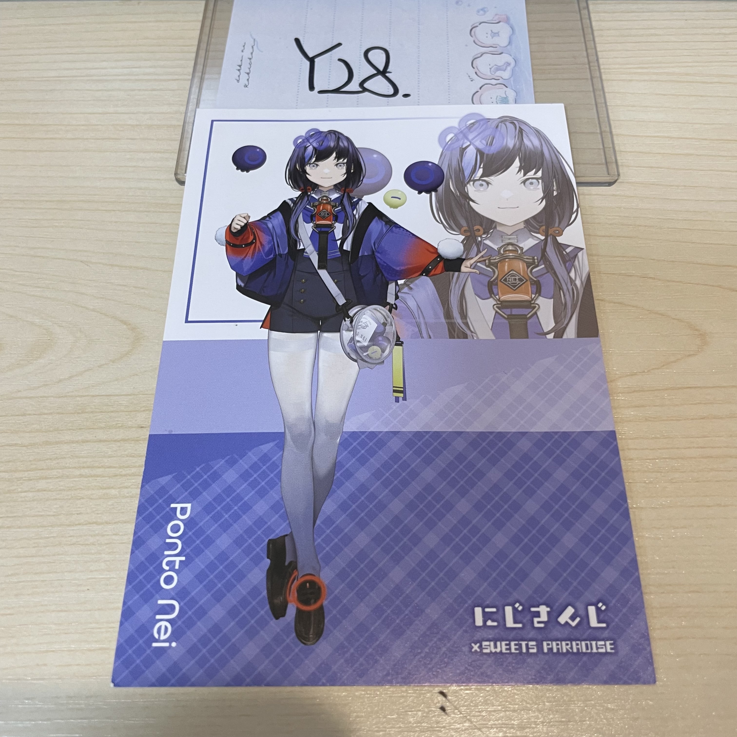 彩虹社 先斗 明信片                                          Y28