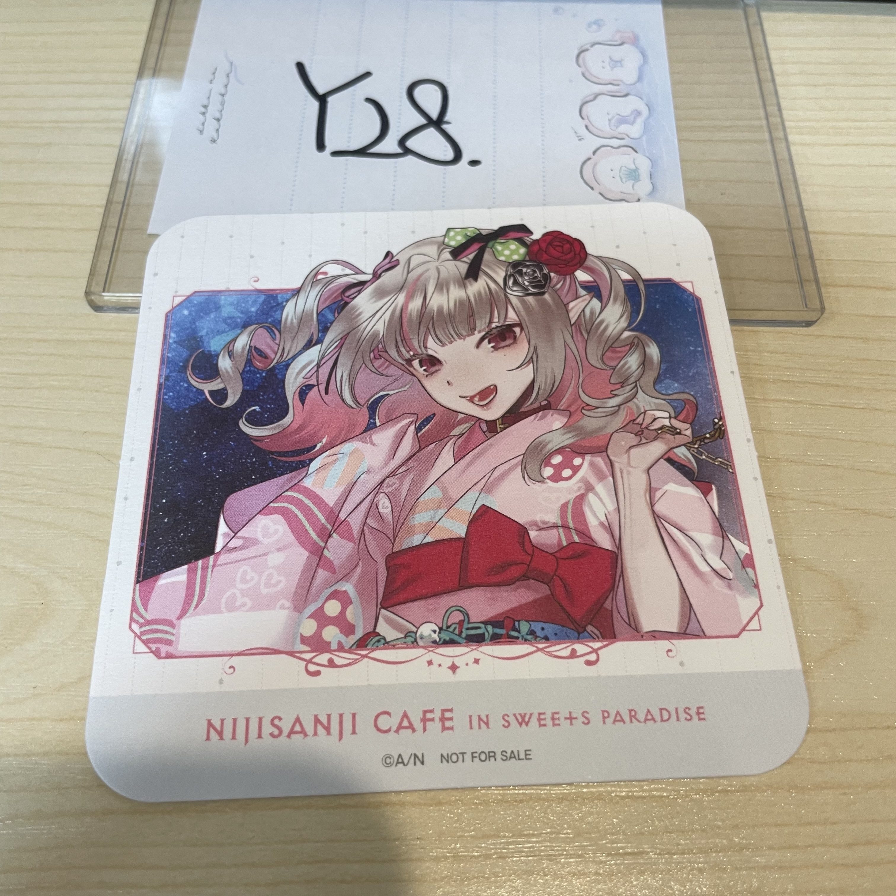 彩虹社 RIRIMU 杯墊                                         Y28