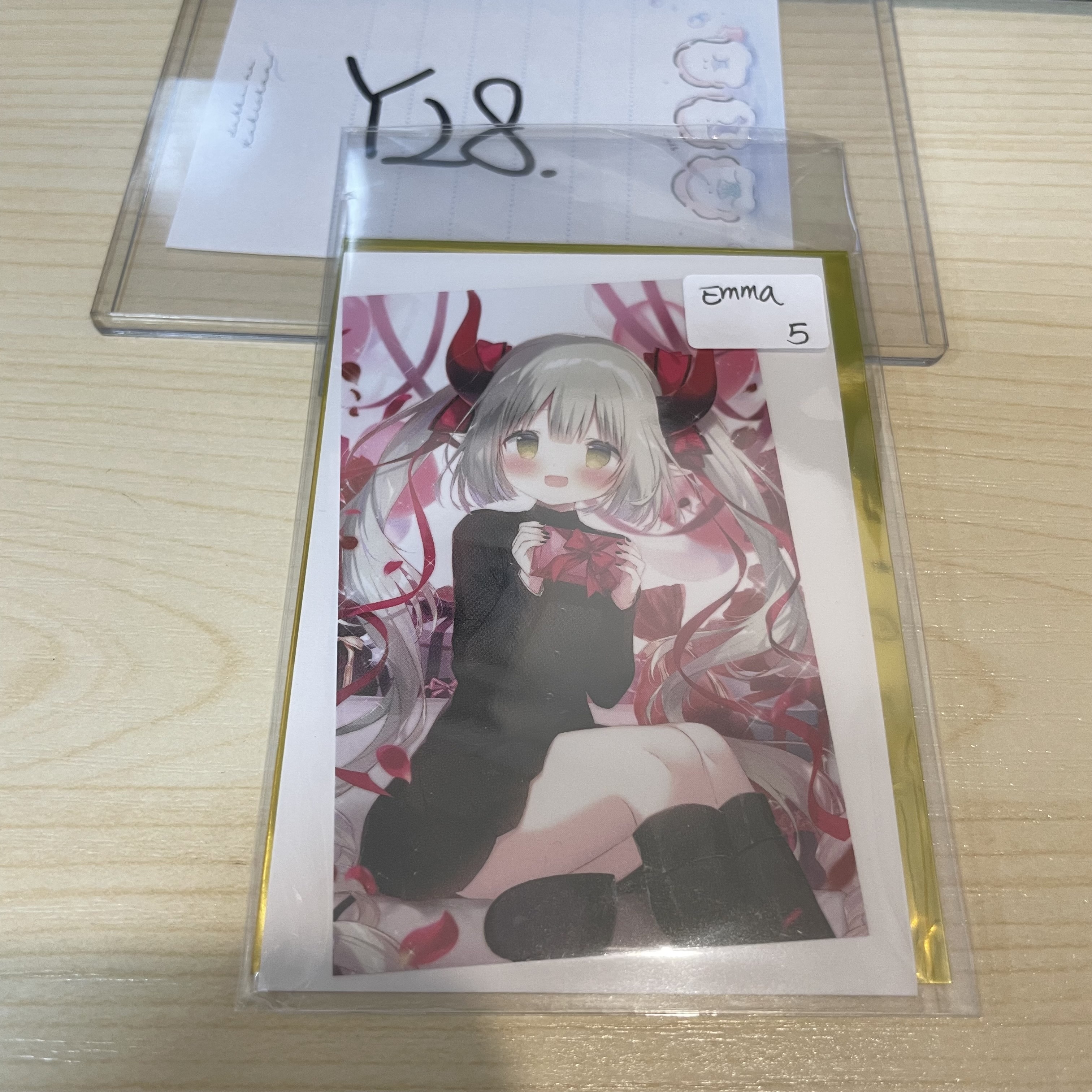 彩虹社 EMMA 小卡                                         Y28