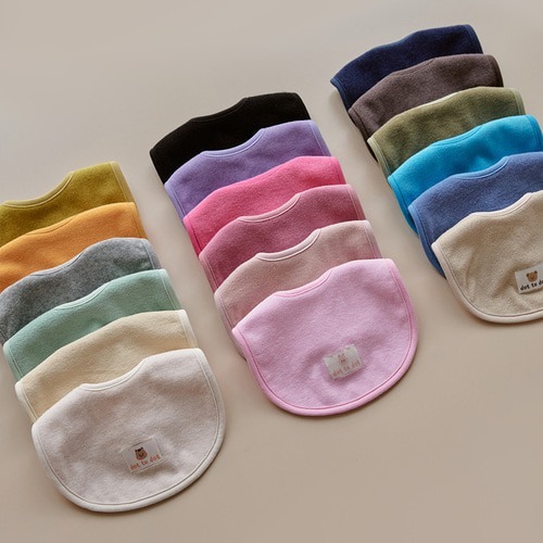 DTD‌夢幻漸變馬卡龍系列-毛圈布雙面圍嘴