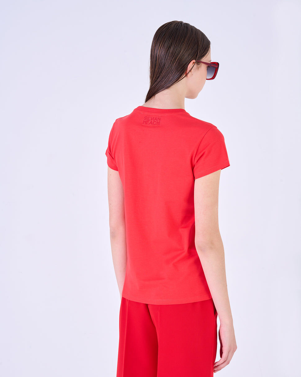 【Silvian Heach】海軍風印花上衣