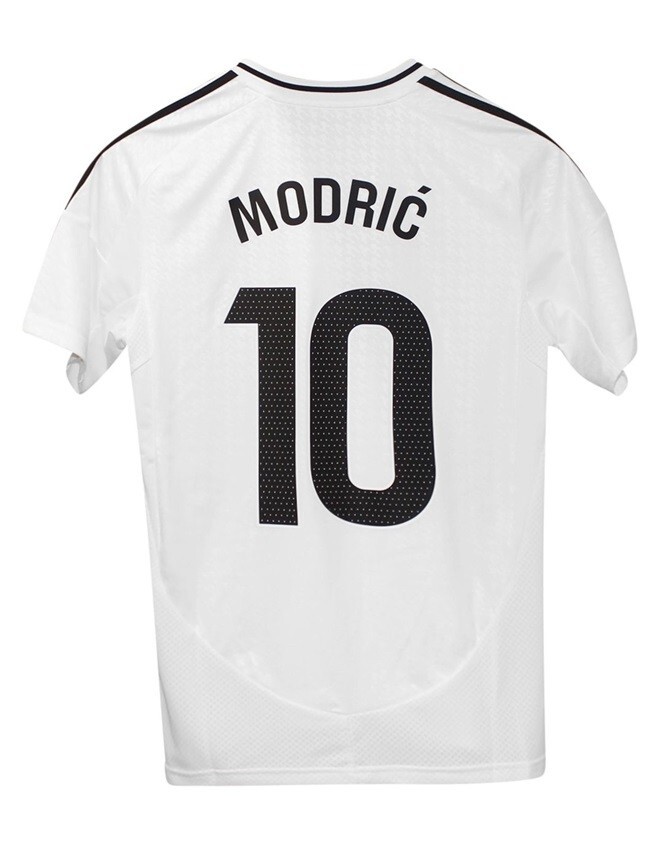 2024 Real Madrid Authentic Home Shirt with 10 MODRIC (LA LIGA)