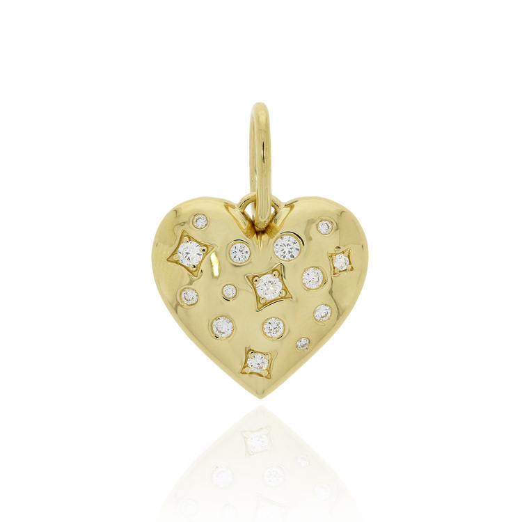 STELLAR | Diamond Heart Shape Pendant