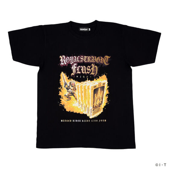 230838 Pbandai 預訂 2025/7月 FinisharT 仮面ライダーブレイド ロイヤルストレートフラッシュ Tシャツ
