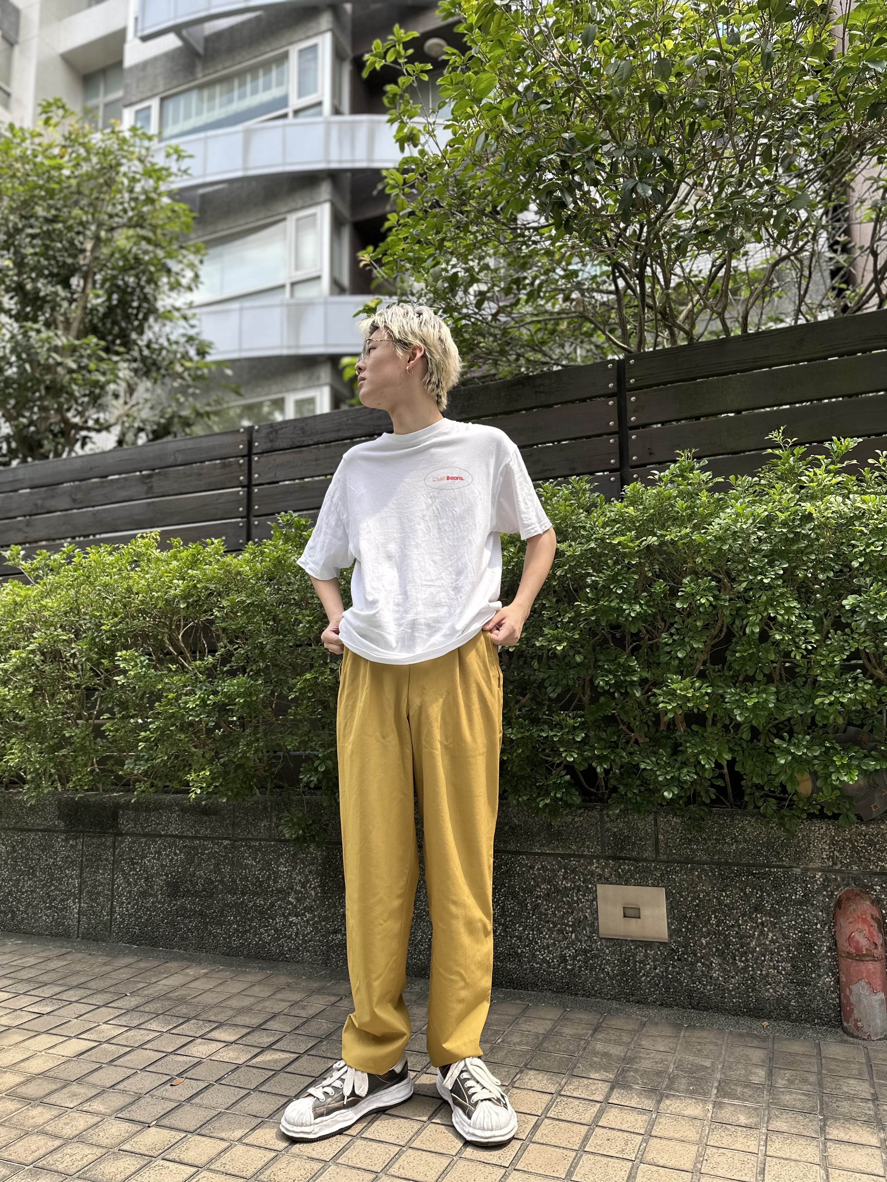 90s MOSCHINO Summer Wool Pant Made in Japan