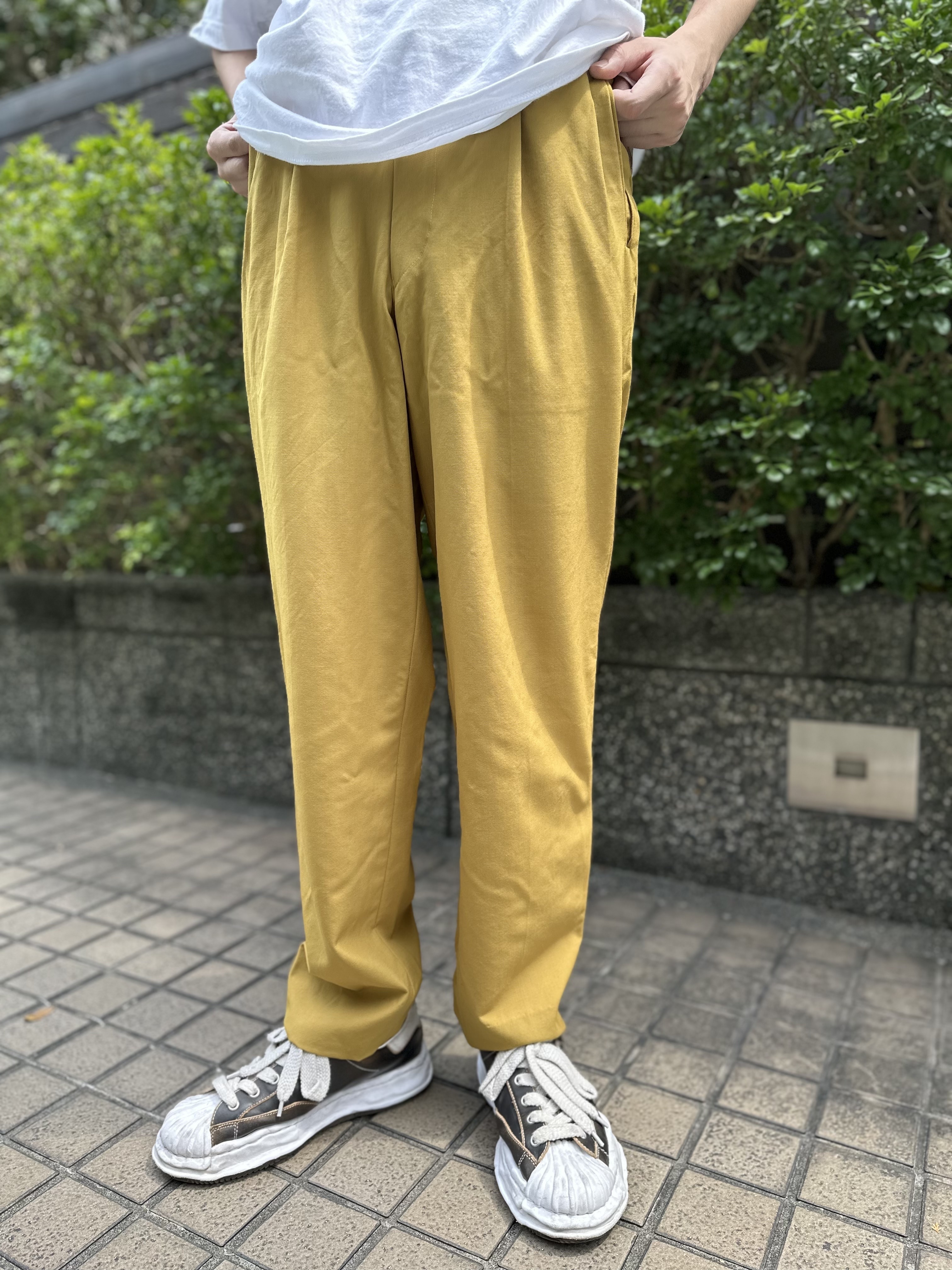 90s MOSCHINO Summer Wool Pant Made in Japan