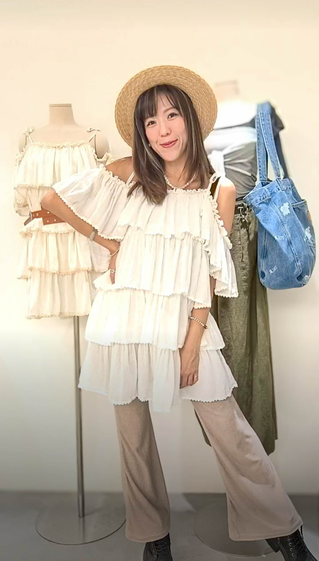 📢PM_K4503  ▶️88棉長褲 👉(尺寸偏小)Free size W:29" H:cm L:104cm👈