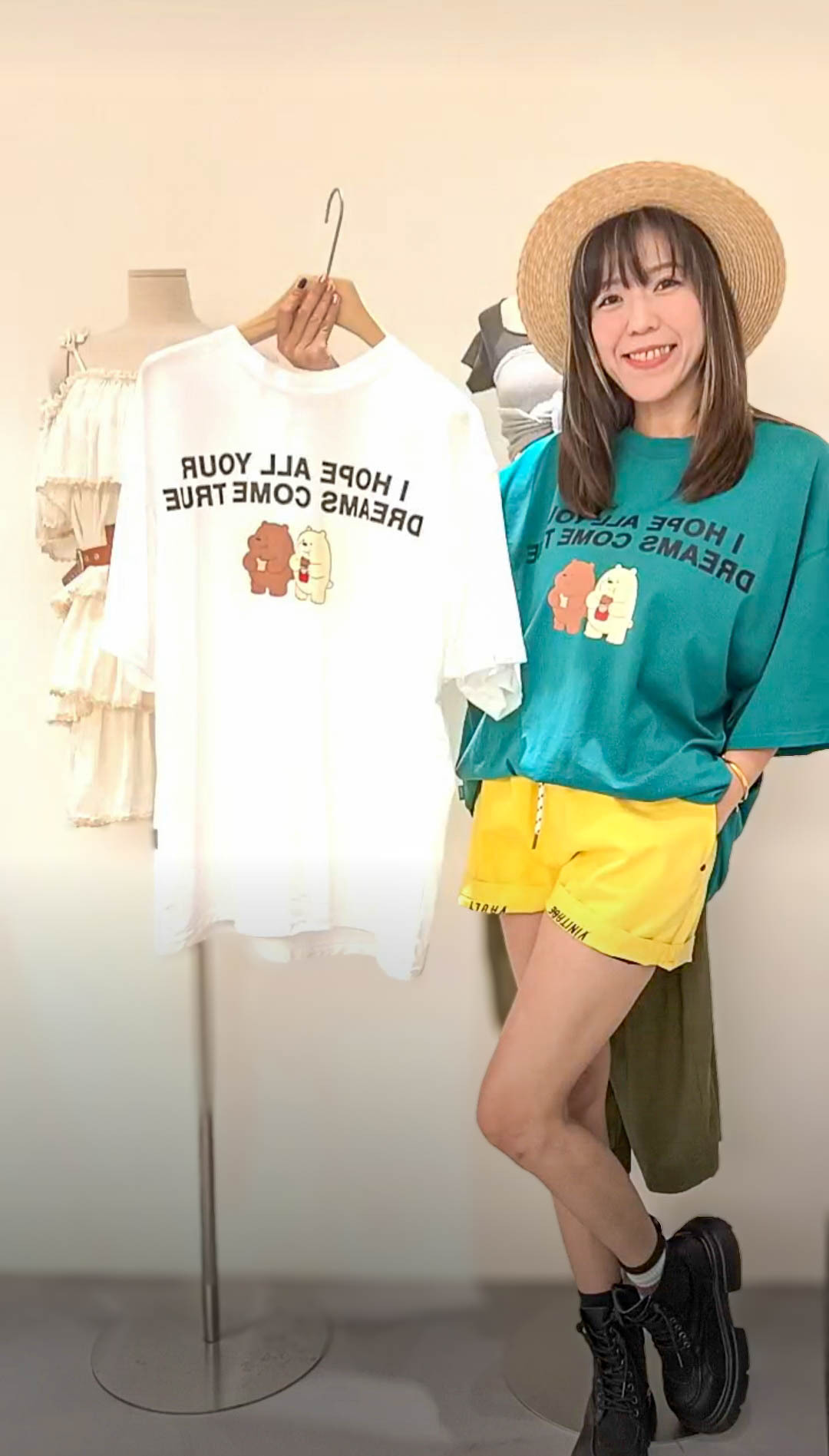 📢PM_K4515  ▶️小熊T 👉B:130cm L:77cm👈