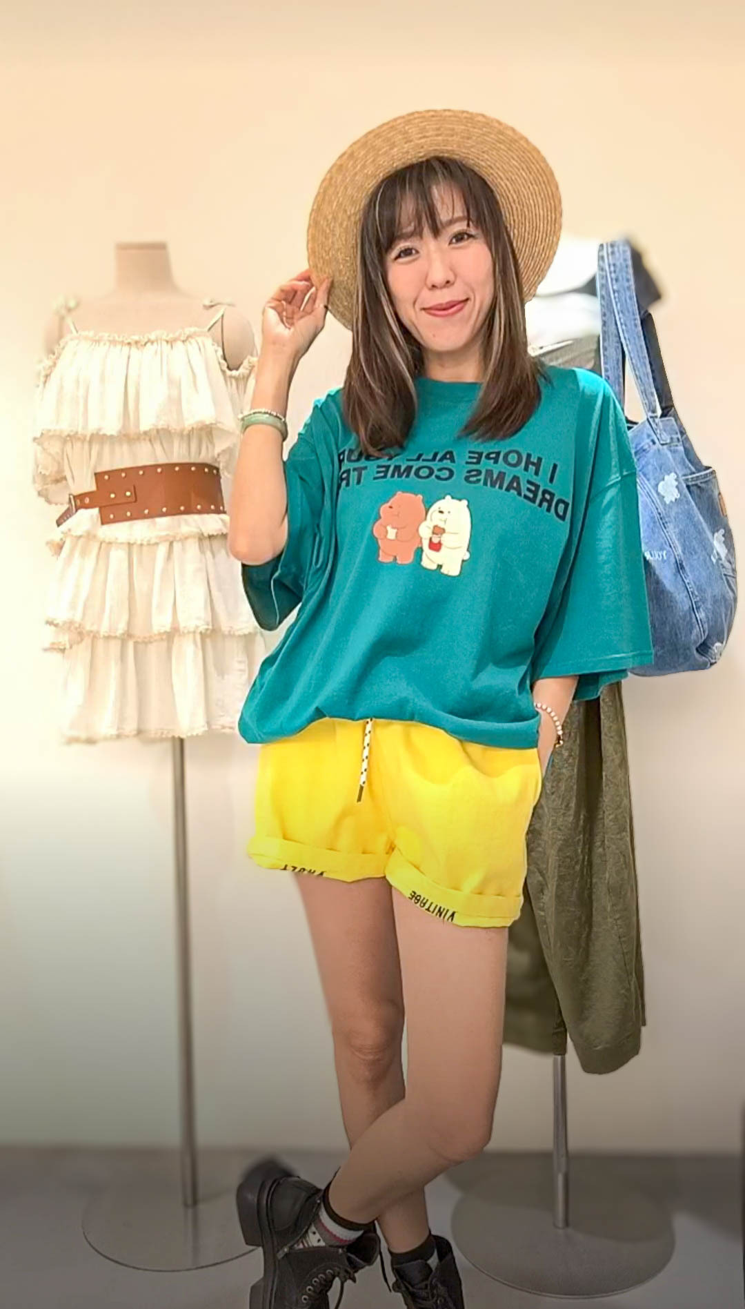 📢PM_K4515  ▶️小熊T 👉B:130cm L:77cm👈